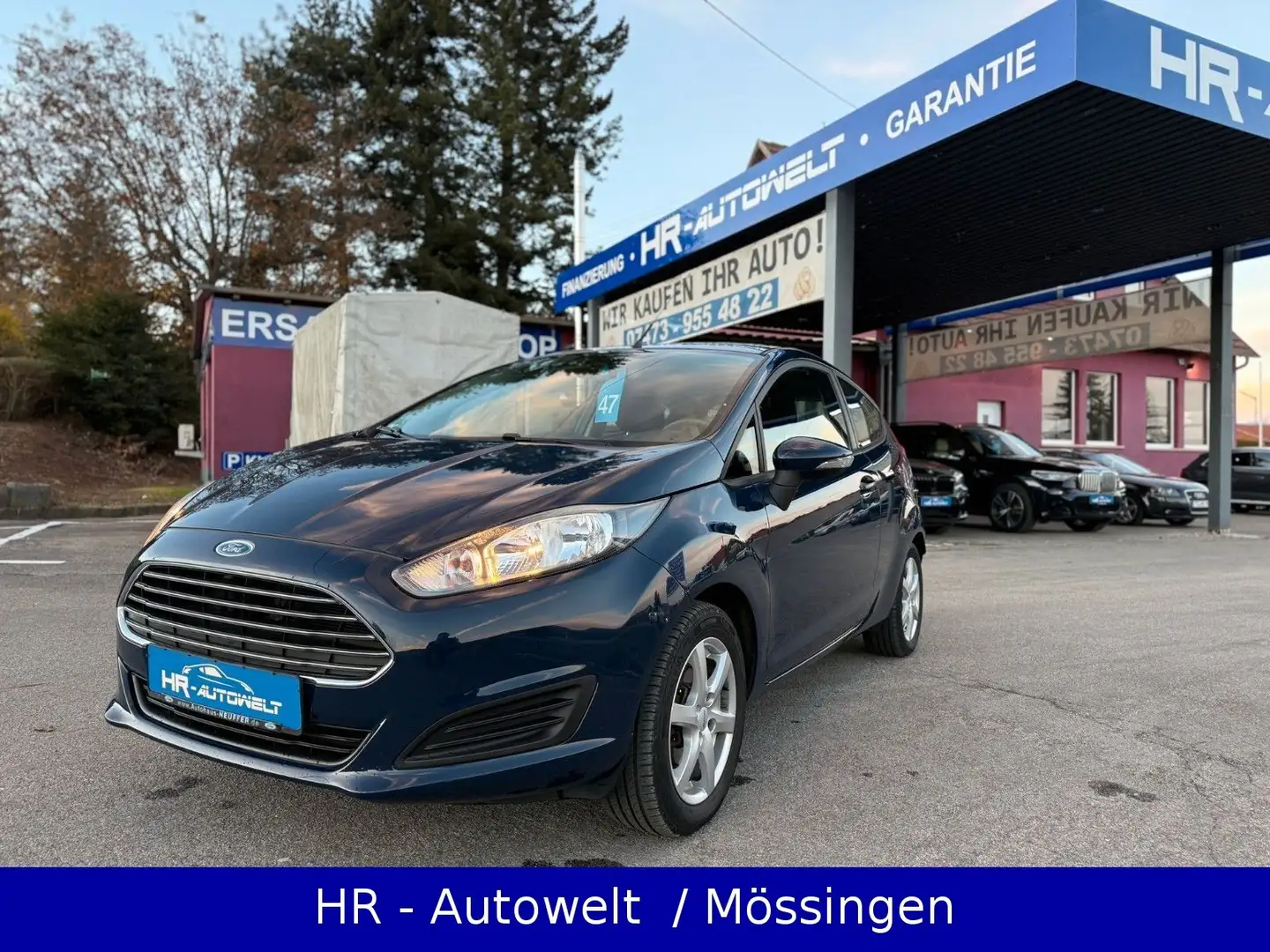 Ford Fiesta 1.25 *1.HAND*4.ZYLINDER*TÜV NEU*GARANTIE* Bleu - 1