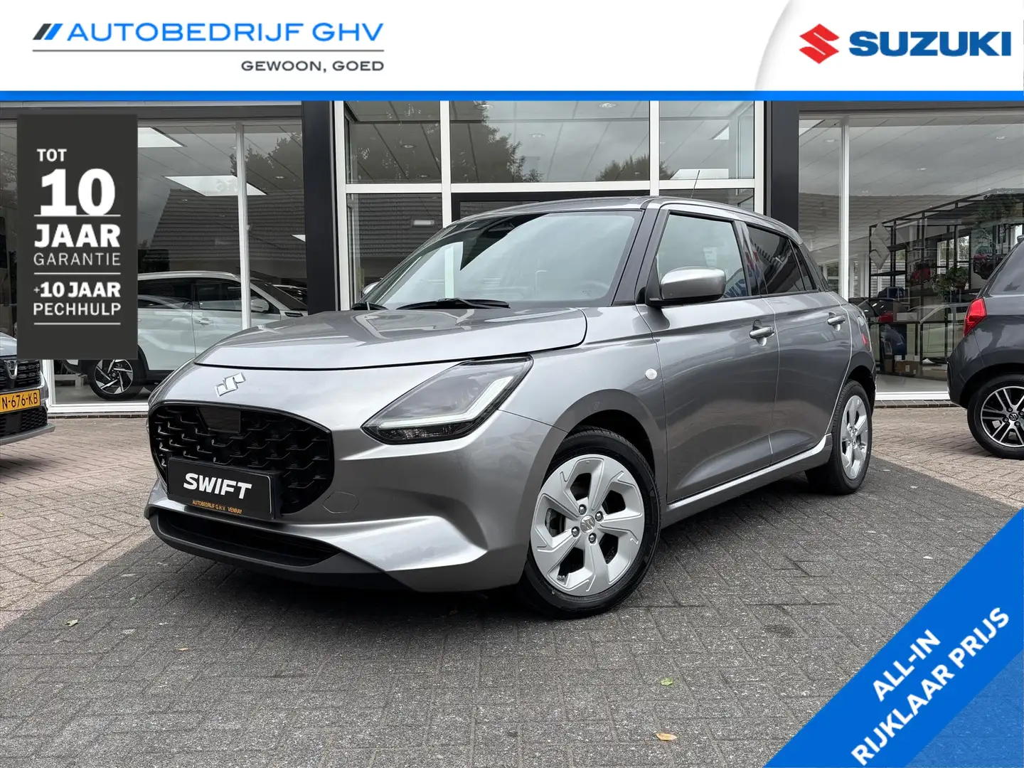 Suzuki Swift 1.2 Smart Hybrid 83pk CVT Select Grau - 1