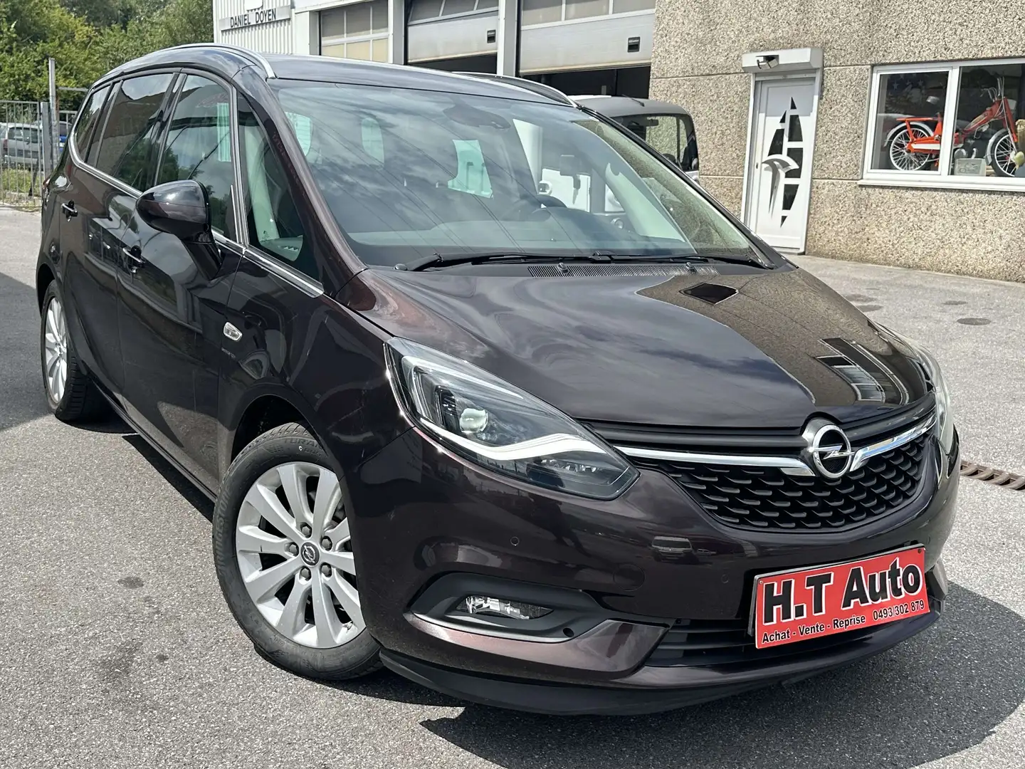 Opel Zafira Tourer 1.4 Turbo/Cosmo/Etat neuf/Gps/Airco/Euro6b Gris - 2