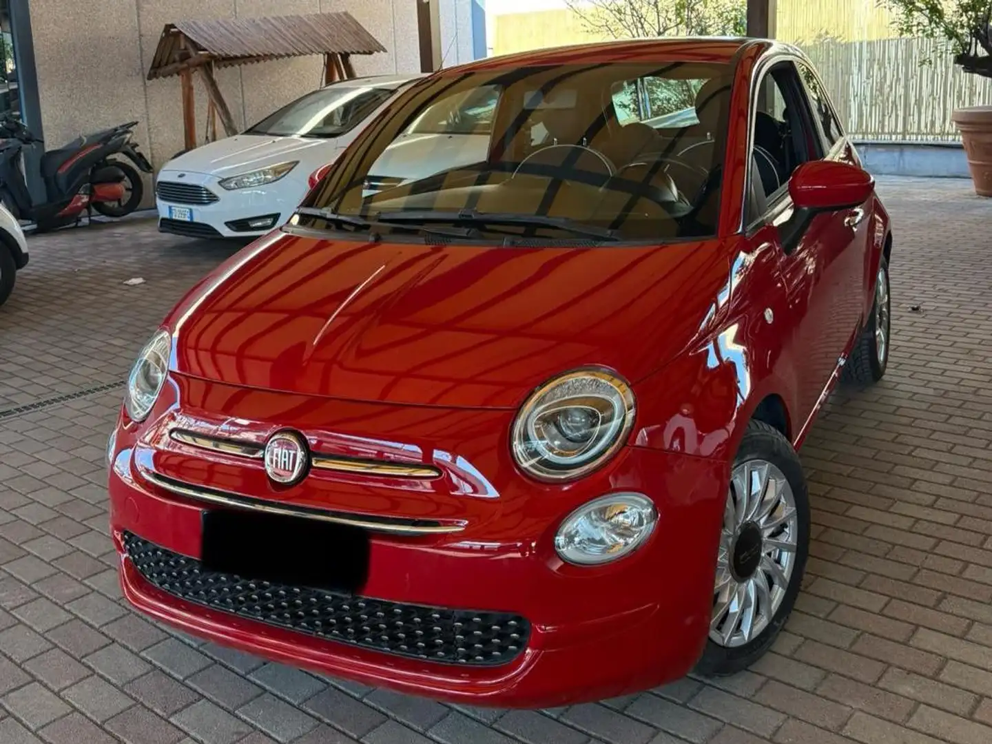 Fiat 500 500 1.0 HYBRID-LOUNGE-PRONTA CONSEGNA Rot - 1