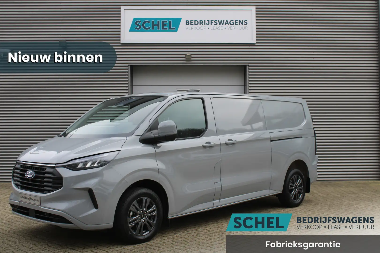 Ford Transit Custom 320 2.0 TDCI L2H1 Limited 170pk - 2x Schuifdeur - Grijs - 1