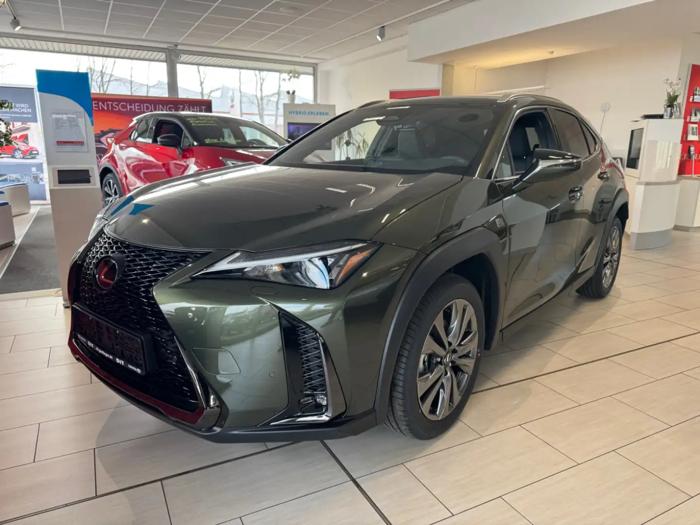 Lexus UX 300e UX 300h F Sport Design Kamera, SHZ, LED, Navi Zelená - 1