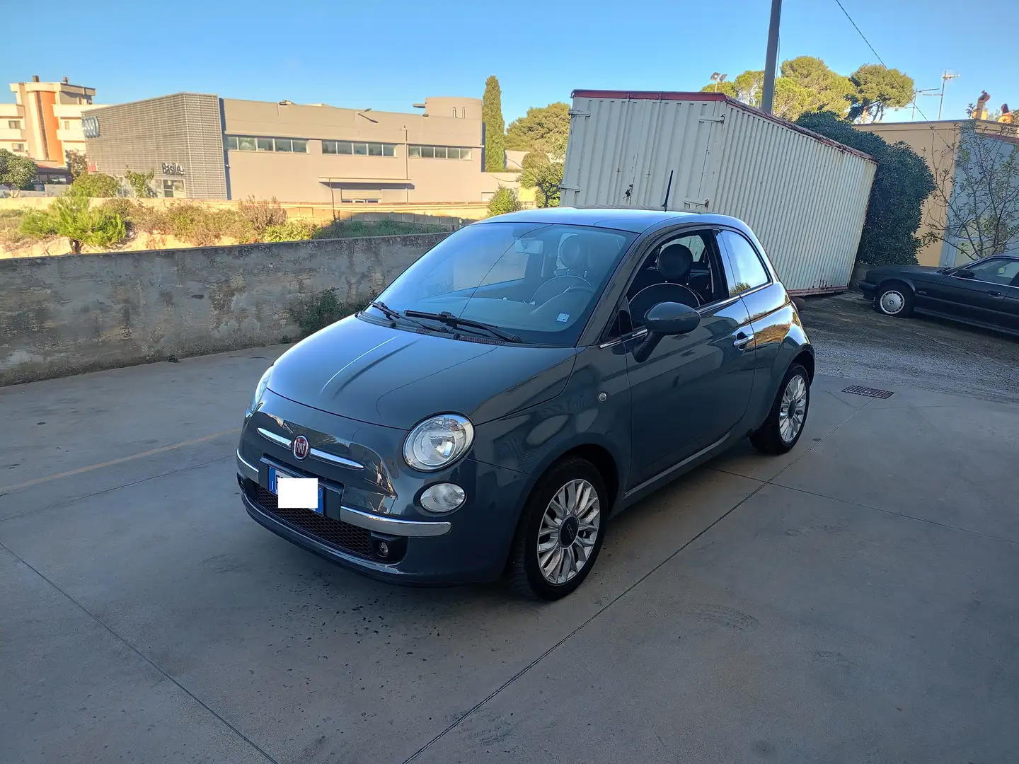 Fiat 500 500 III 1.2 Lounge 69cv my14 Gris - 1