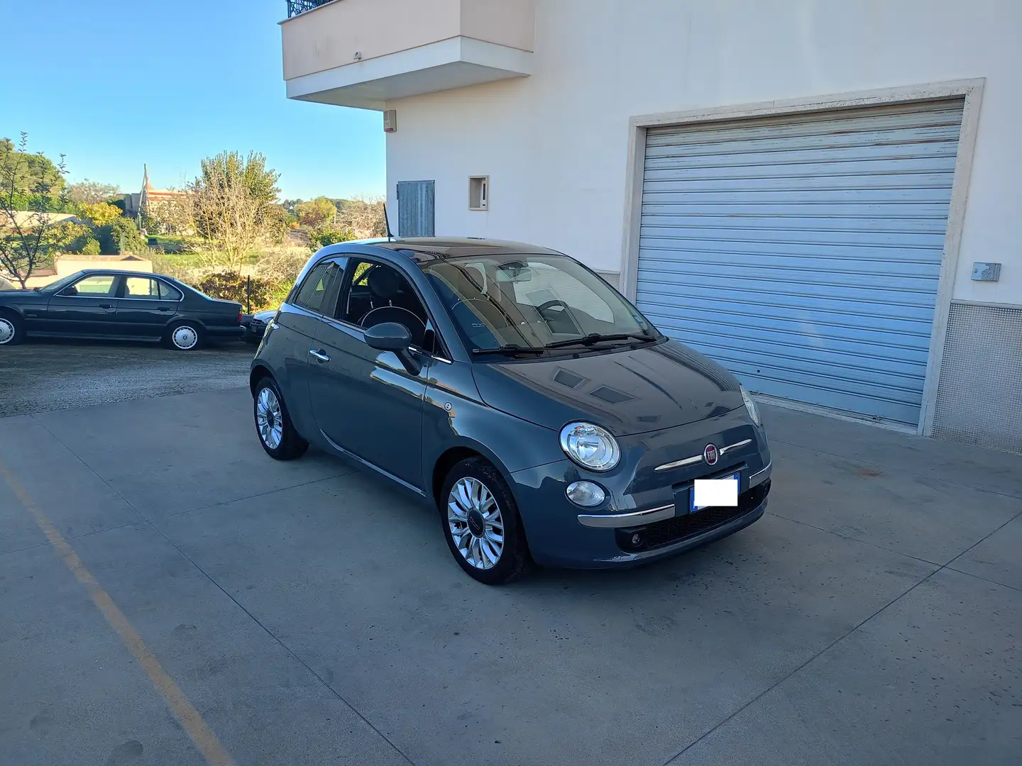 Fiat 500 500 III 1.2 Lounge 69cv my14 Gris - 2