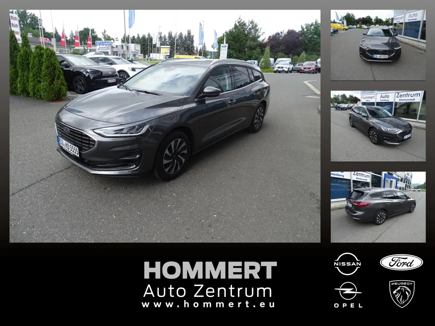 Ford Focus Turnier 1.0 Titanium *Navi*CarPlay* Grau - 1
