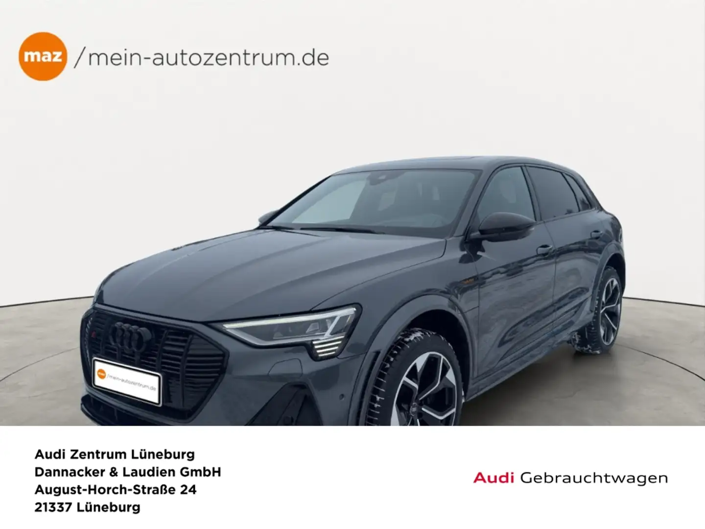 Audi e-tron S quattro Alu Matrix-LED Pano. AHK Head-Up B&O Kam Grau - 1