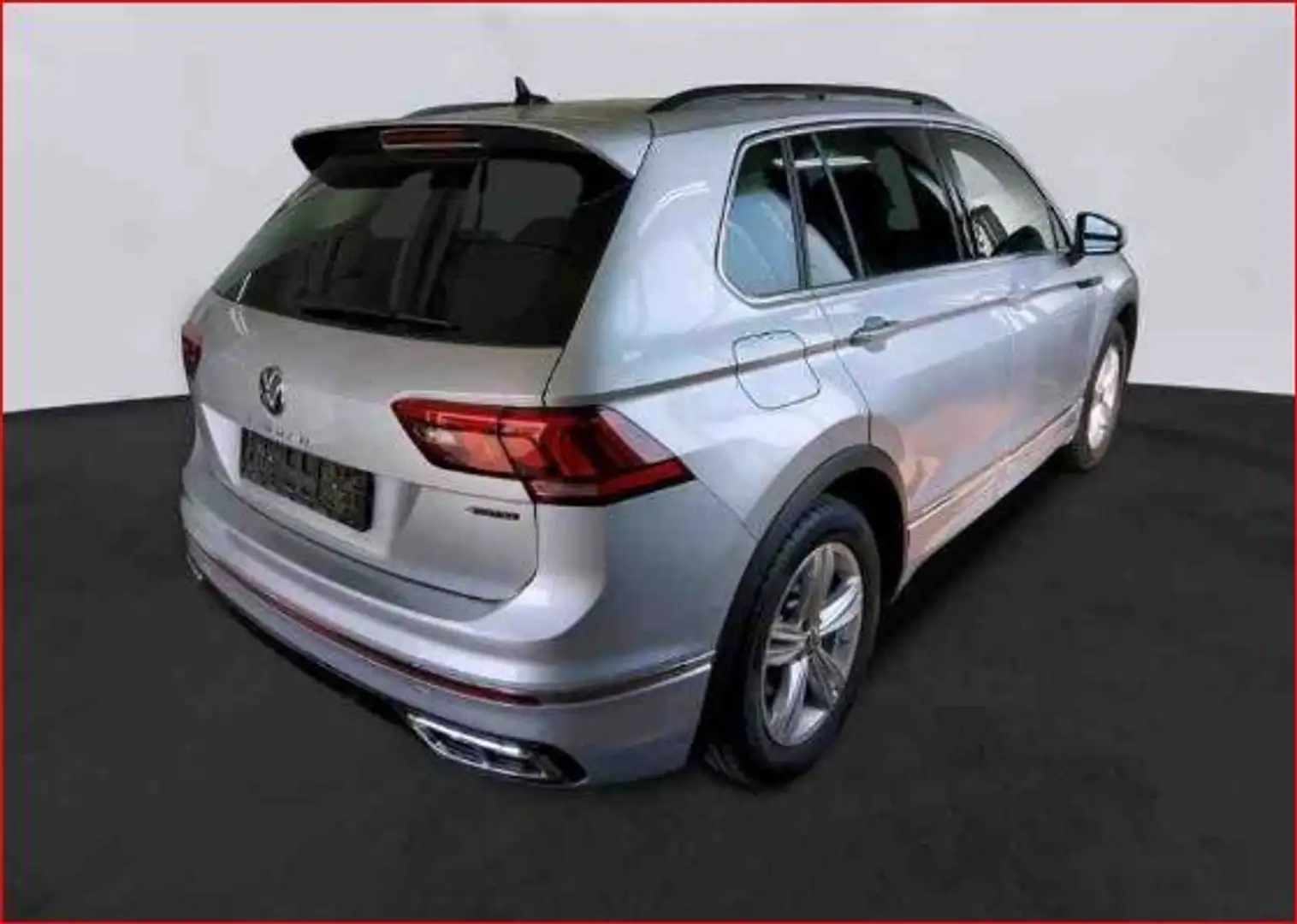 Volkswagen Tiguan 2.0 TSI R-Line 4M Navi-Pro Leder Pano AHK Silber - 2