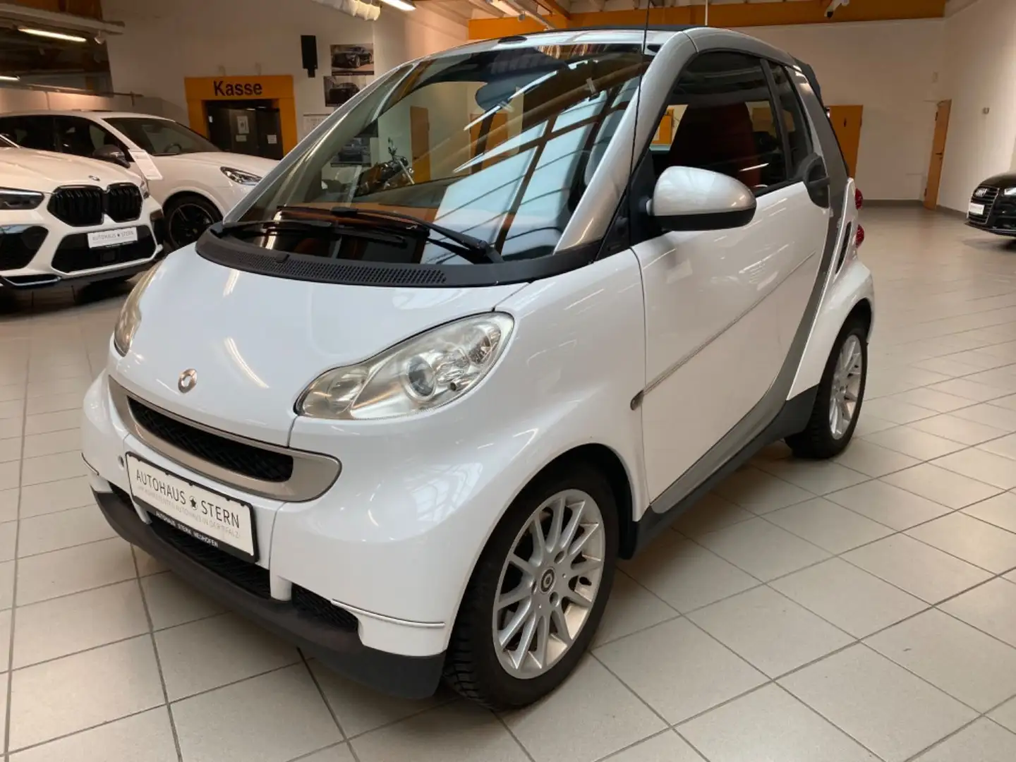 smart forTwo Cabrio MHD|Klima|AUX|CD|Euro4|Start/Stopp Argento - 1