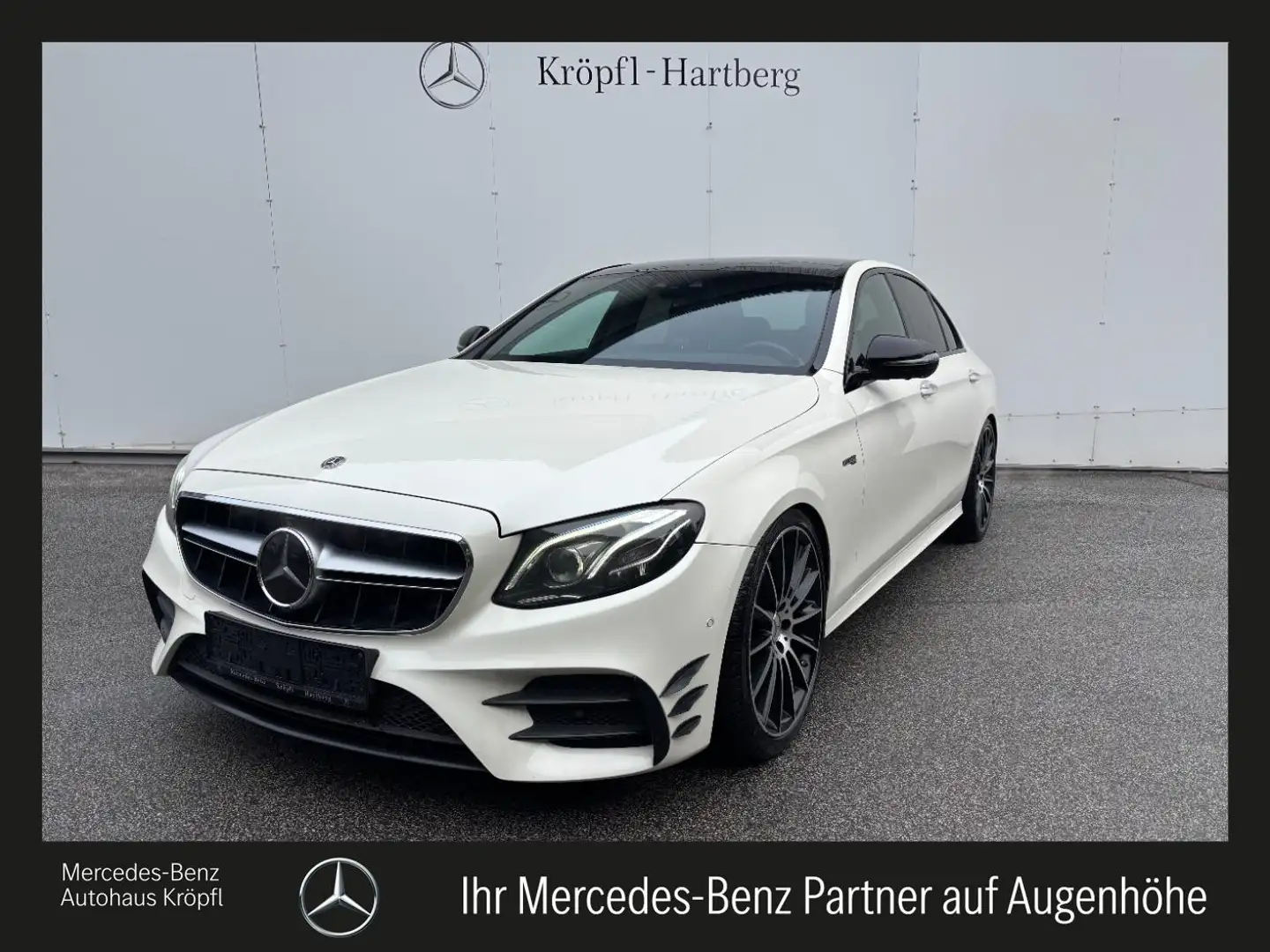 Mercedes-Benz E 43 AMG AMG E 43 4MATIC Limousine AMG Night FAP Weiß - 1