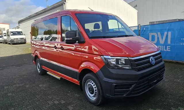 Volkswagen Crafter 35 MR Flachdach 9-Sitzer RAL 3000