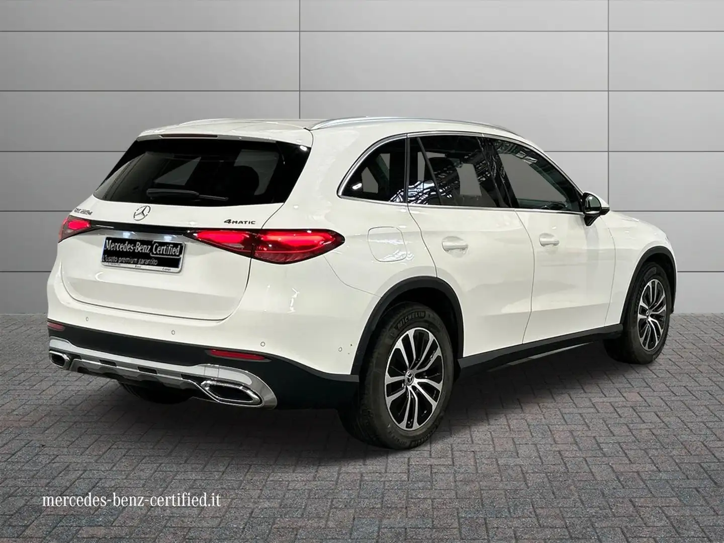 Mercedes-Benz GLC 220 d mhev Advanced 4matic auto Bianco - 2