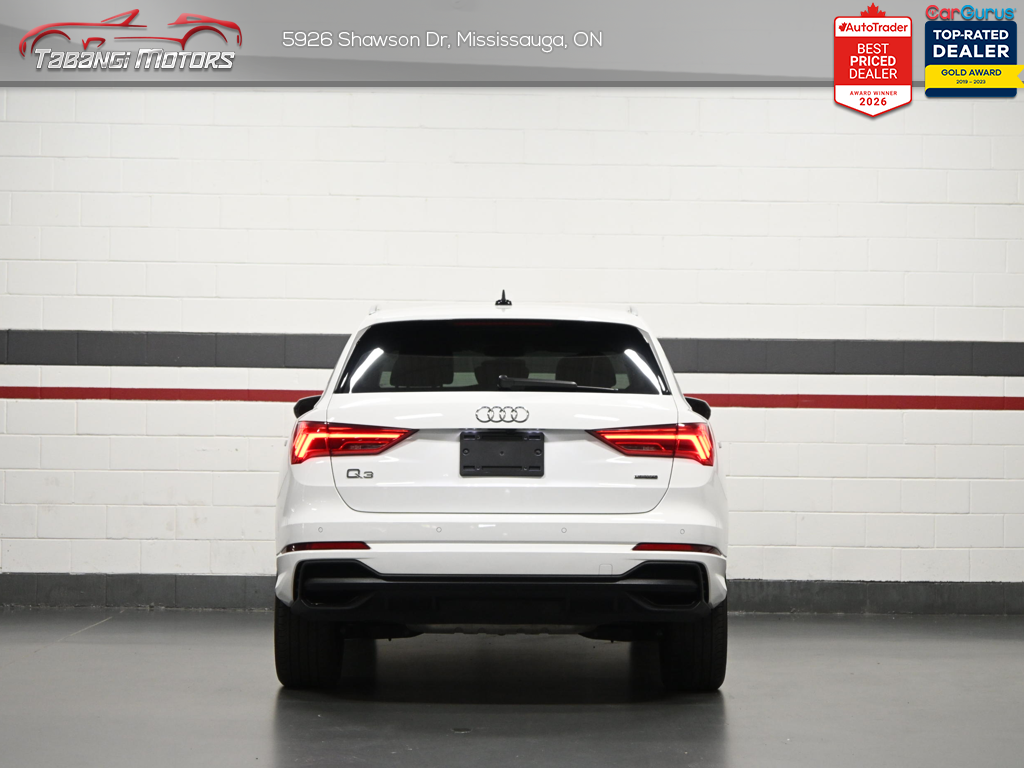 2023 Audi Q3 Technik S-Line 360CAM SONOS Ambient Light Navigat