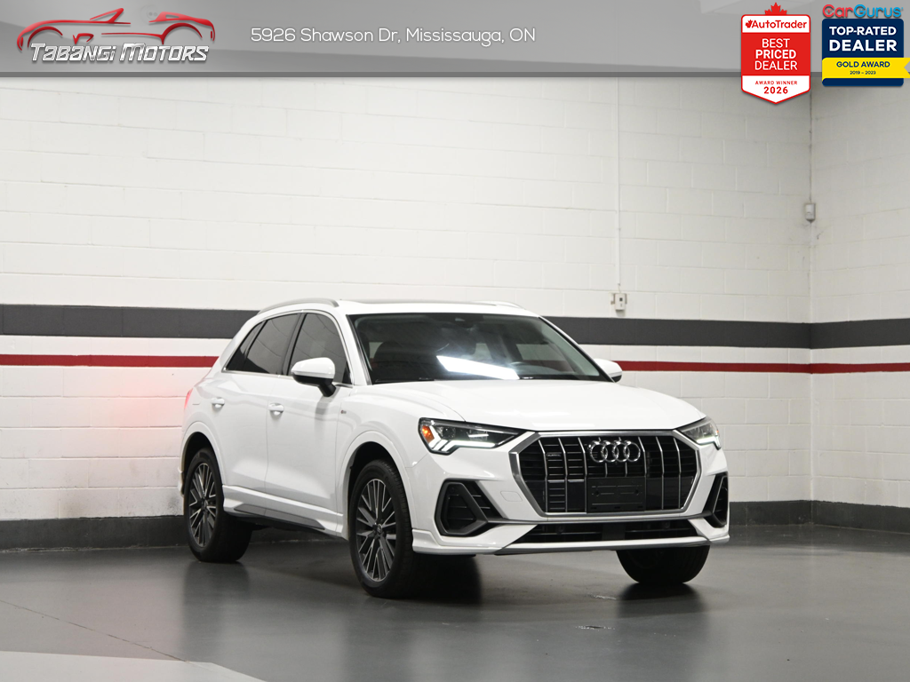 2023 Audi Q3 Technik S-Line 360CAM SONOS Ambient Light Navigat