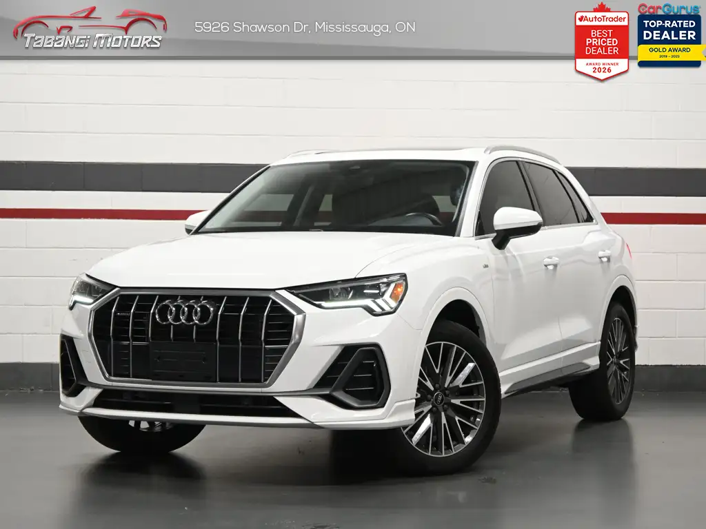 2023 Audi Q3 Technik S-Line 360CAM SONOS Ambient Light Navigat