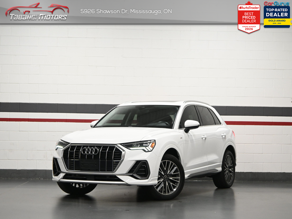 2023 Audi Q3 Technik S-Line 360CAM SONOS Ambient Light Navigat