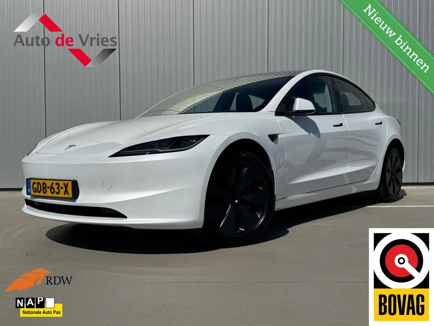 Tesla Model 3 RWD 60 kWh|NL-Auto|Nieuwstaat Wit - 1