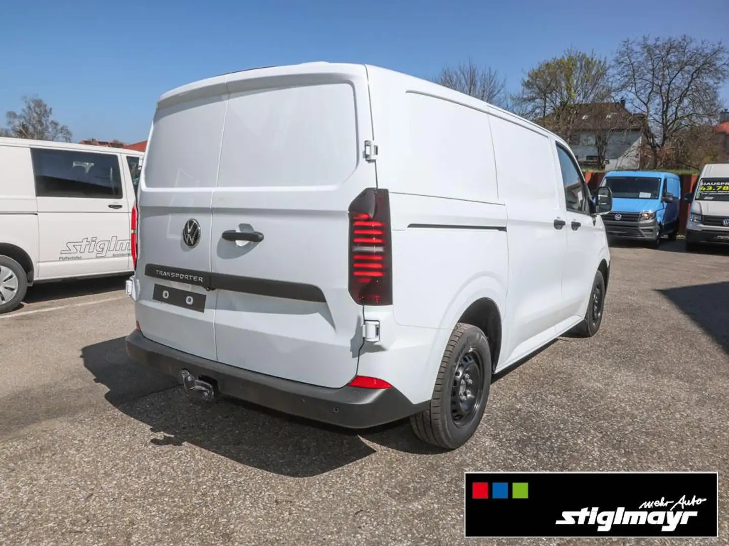 Volkswagen Transporter 2,0 TDI KAMERA+LED+TEMPOMAT+PDC+AHK Blanc - 2