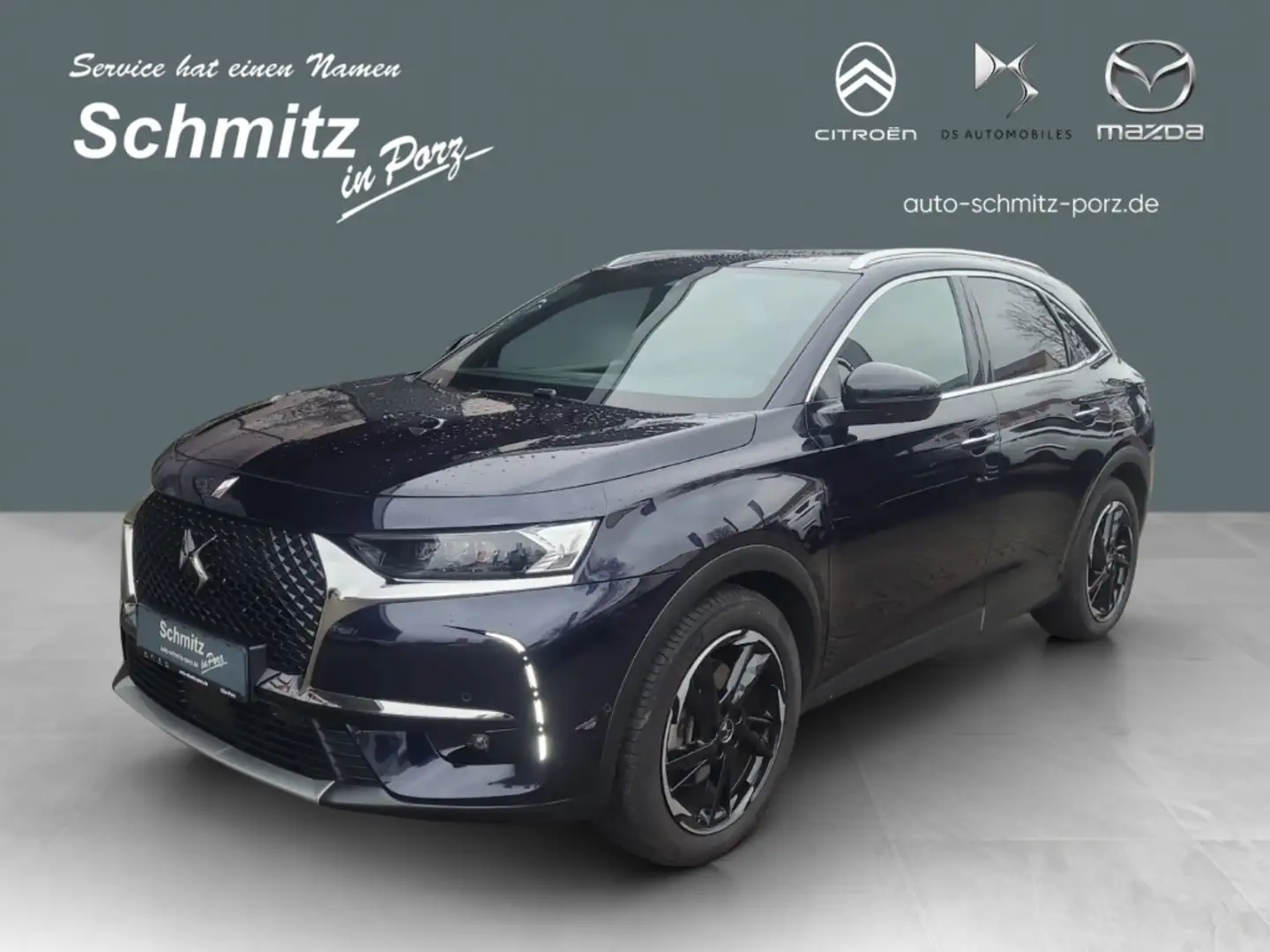 DS Automobiles DS 7 Crossback Panoramadach Vorklimatisierung ACC Navi Matrix-LED Blauw - 1