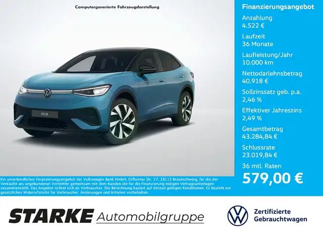 Volkswagen ID.5 Pro mit Infotainment Paket