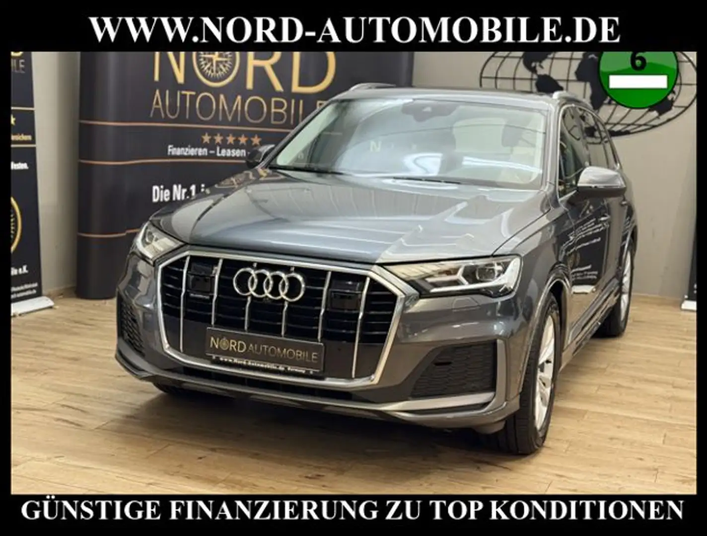 Audi Q7 50 TDI quat S-LINE *PANO*STHZ*LUFT*ACC*UPE:91 Grau - 1