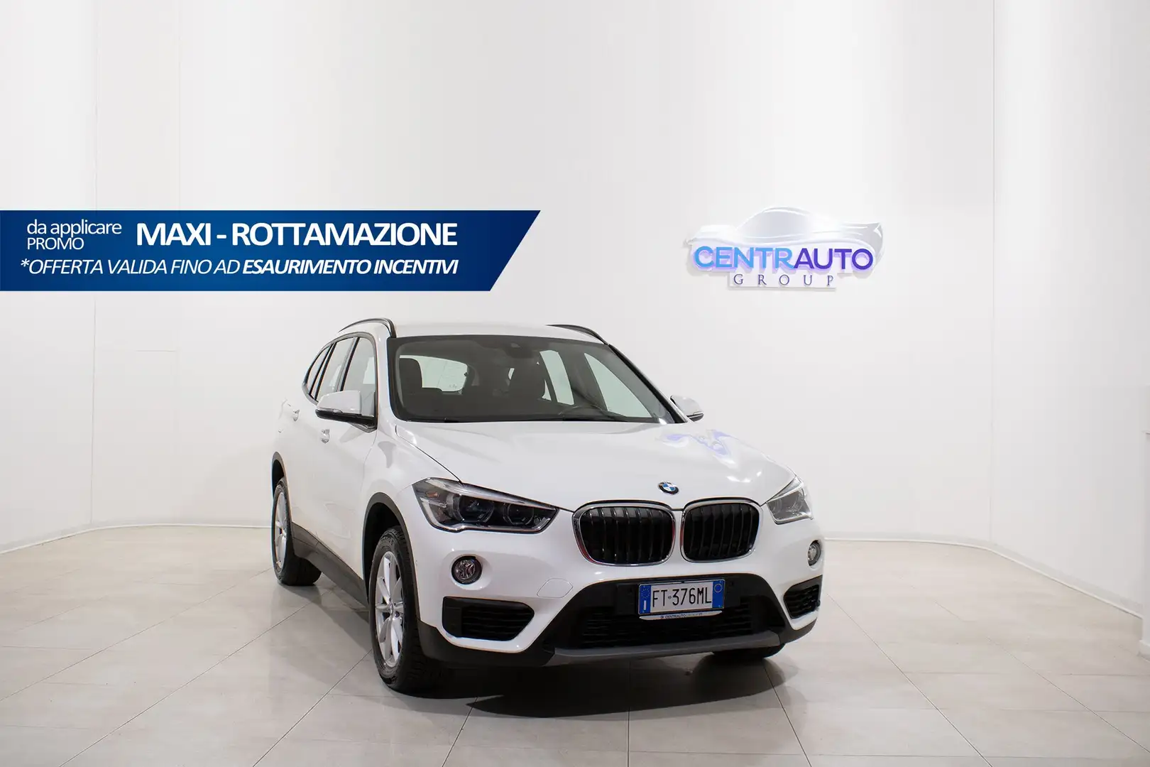 BMW X1 sDrive 18d BUSINESS *ACTIVE GUARD, DAB* Blanc - 1