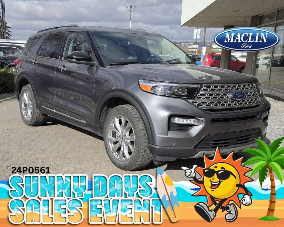 Gray 2024 Ford Explorer SUV / Crossover All-Wheel Drive Automatic