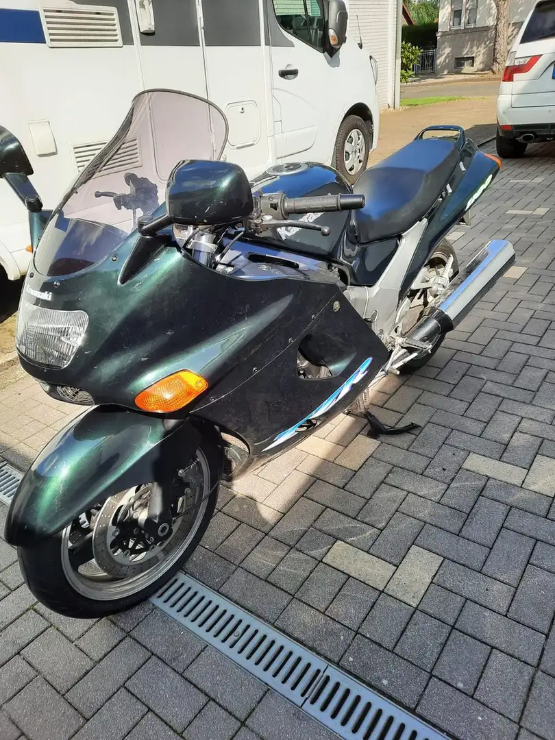 Kawasaki ZZR 1100 erst 53.TKM*viele Neuteile* Vert - 1