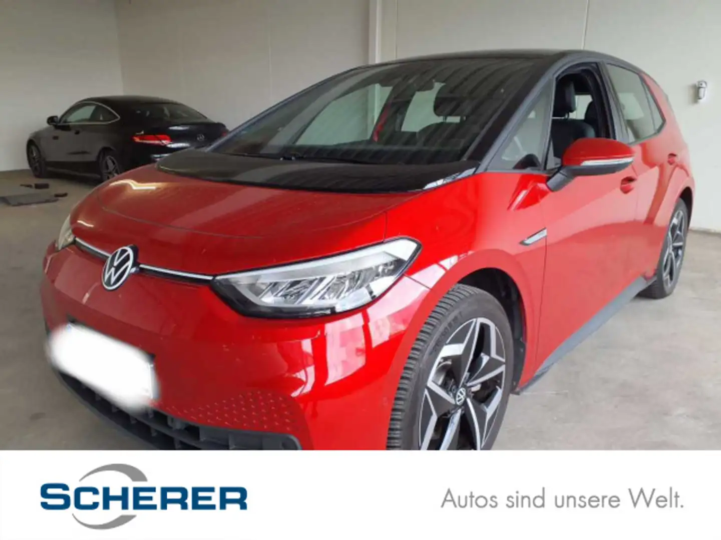 Volkswagen ID.3 Pro 58 kWh Wärmep+ACC+360°+Navi+App+19" Rot - 1