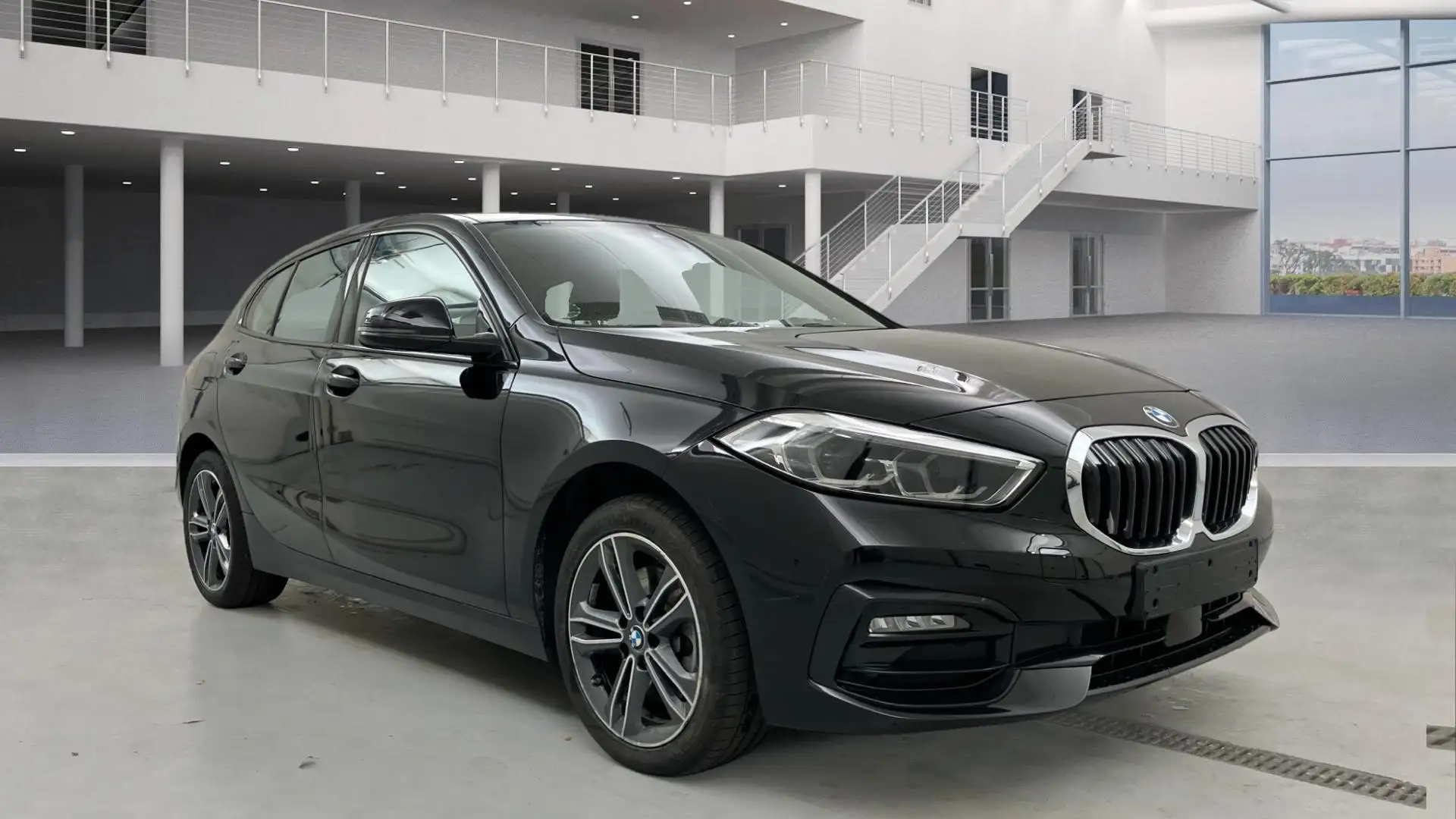 BMW 118 118 i SportLine/ Illuminated Berlin/ Finanzierung* Negro - 2