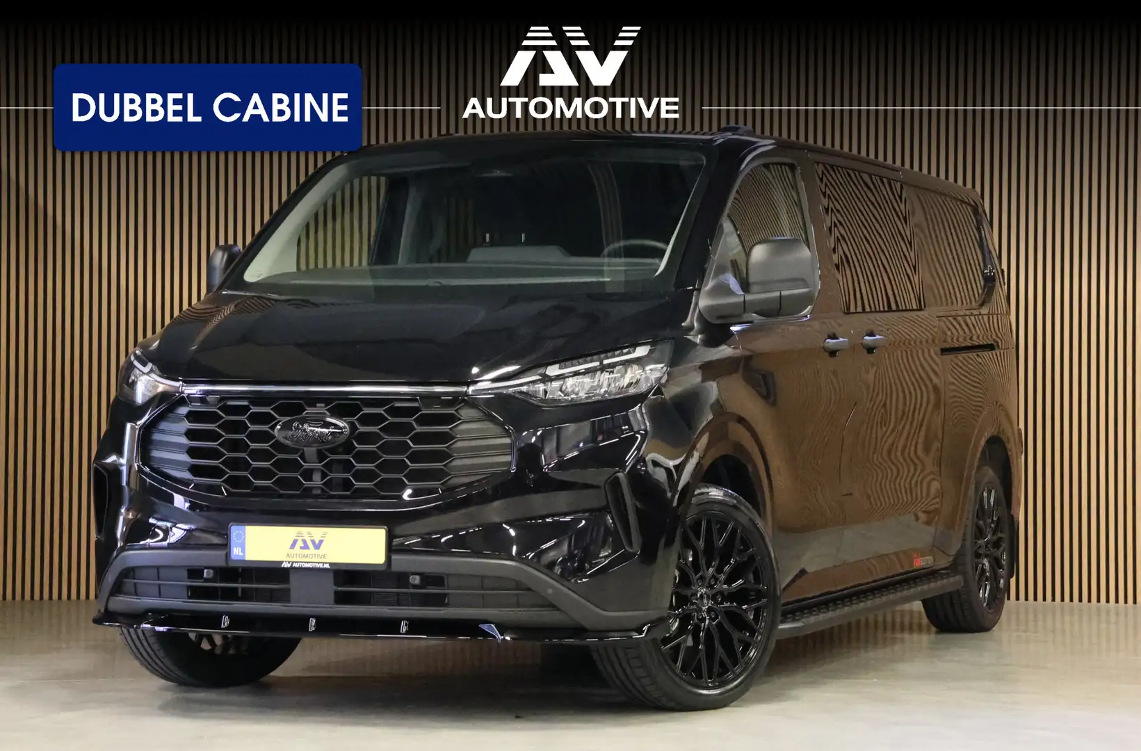 Ford Transit Custom 320 2.0 TDCI 150 PK L2H1 DC LIMITED | L+R Schuifde Zwart - 1