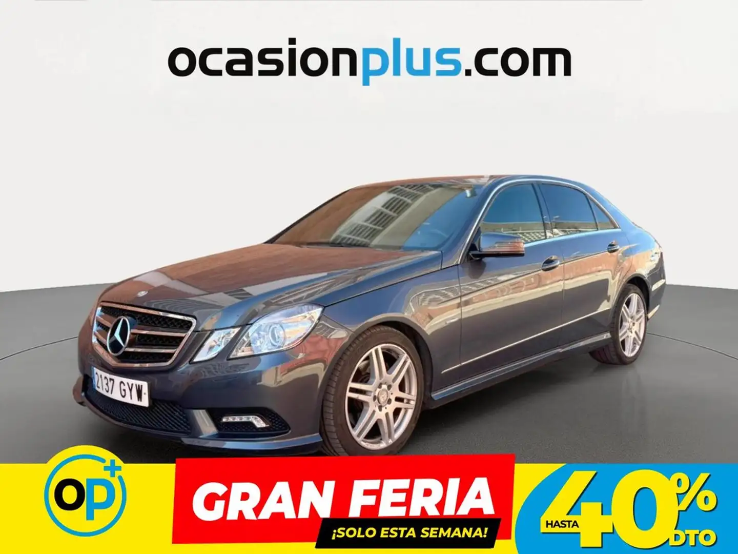 Mercedes-Benz E 220 Estate 220CDI Avantgarde Aut. Gris - 1