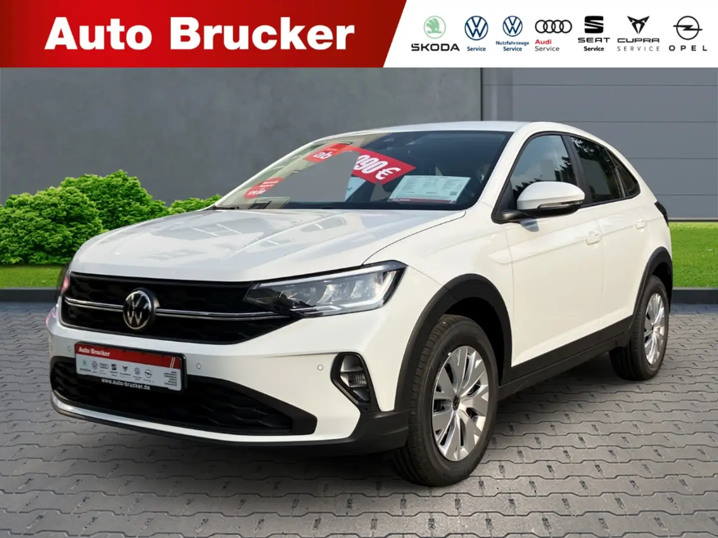 Volkswagen Taigo Basis 1.0 TSI+LED Scheinwerfer+Einparkhilfe vo+hi+ Blanco - 1