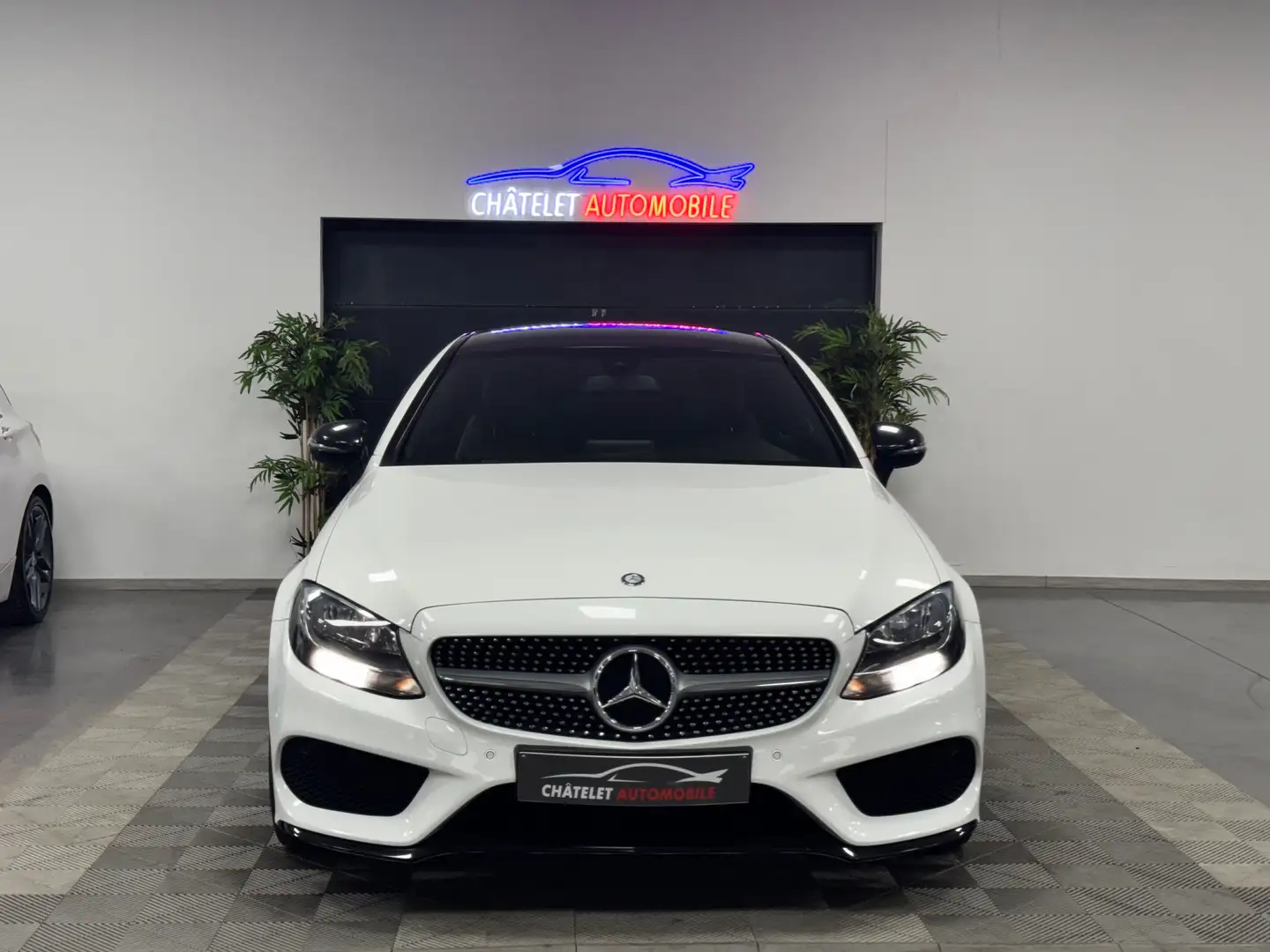 Mercedes-Benz C 180 Pack Amg état neuf Garantie 12 mois Blanco - 2