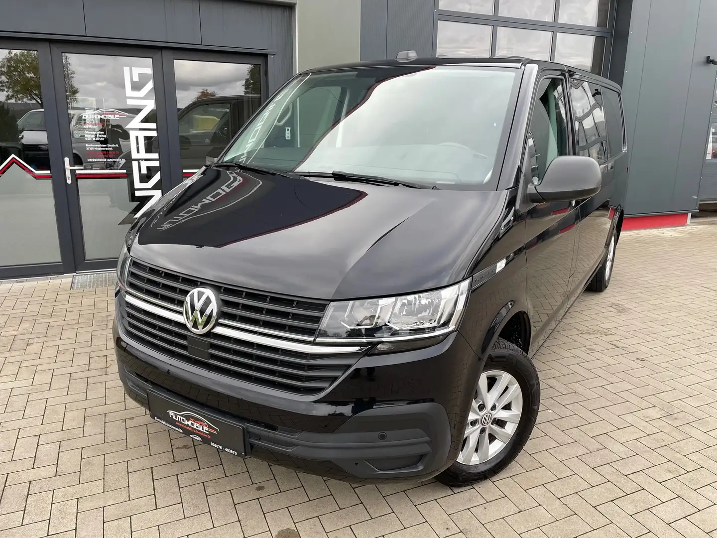 Volkswagen T6.1 Transporter Kasten PLUS MIXTO LR Profi lang Navi Sitzh. Noir - 2