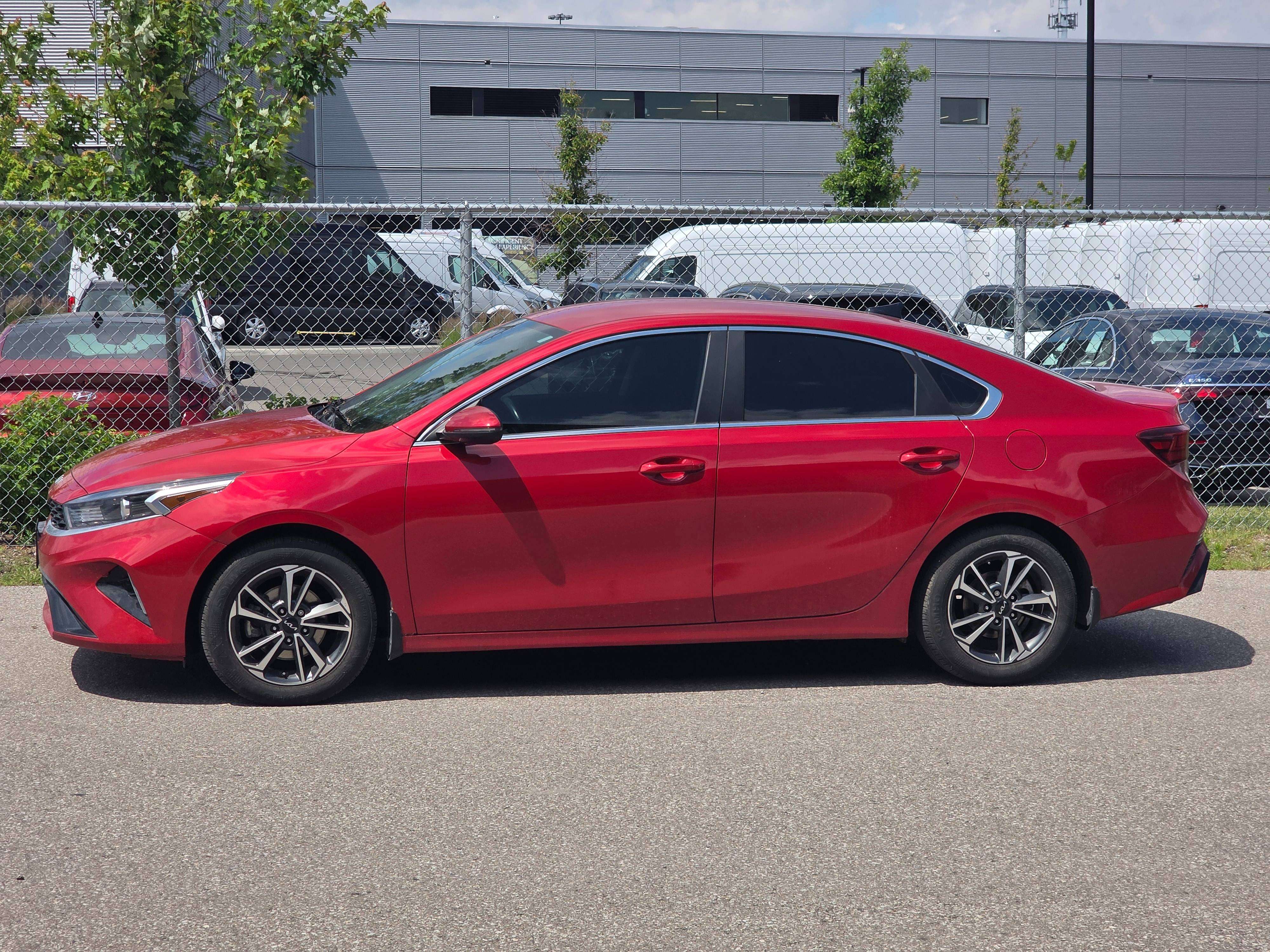 Red 2024 Kia Forte Sedan Automatic