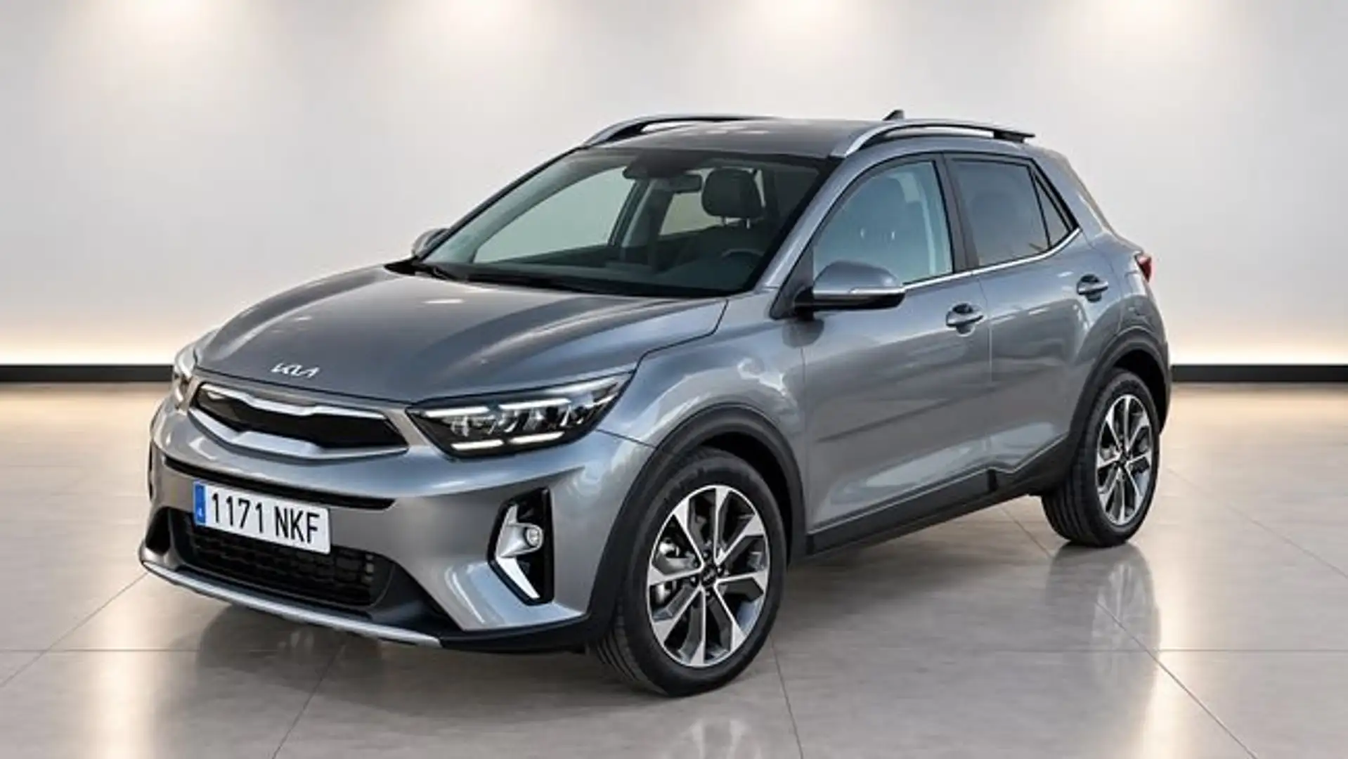 Kia Stonic 1.0 T-GDi MHEV Style Edition 100 Gris - 2