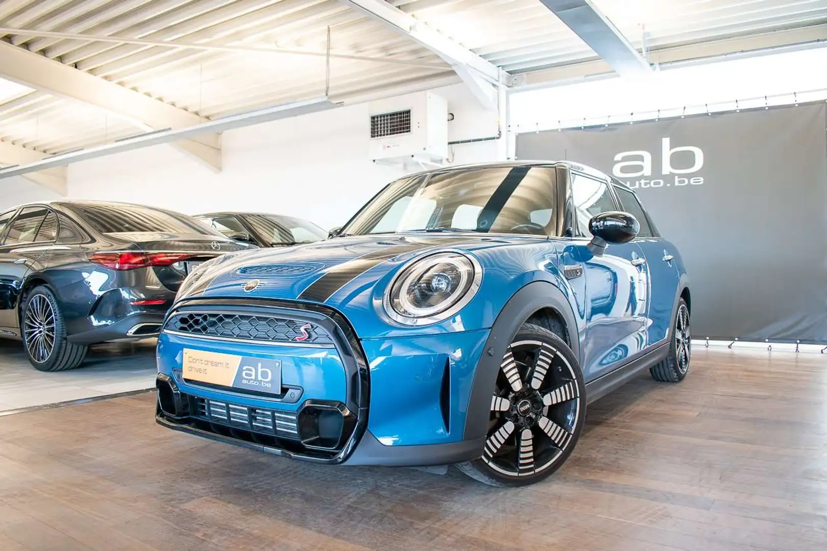 MINI Cooper S AUTOM, NAV, APPLE CP, PARKASSIST, DRIVER ASSISTANT Bleu - 1
