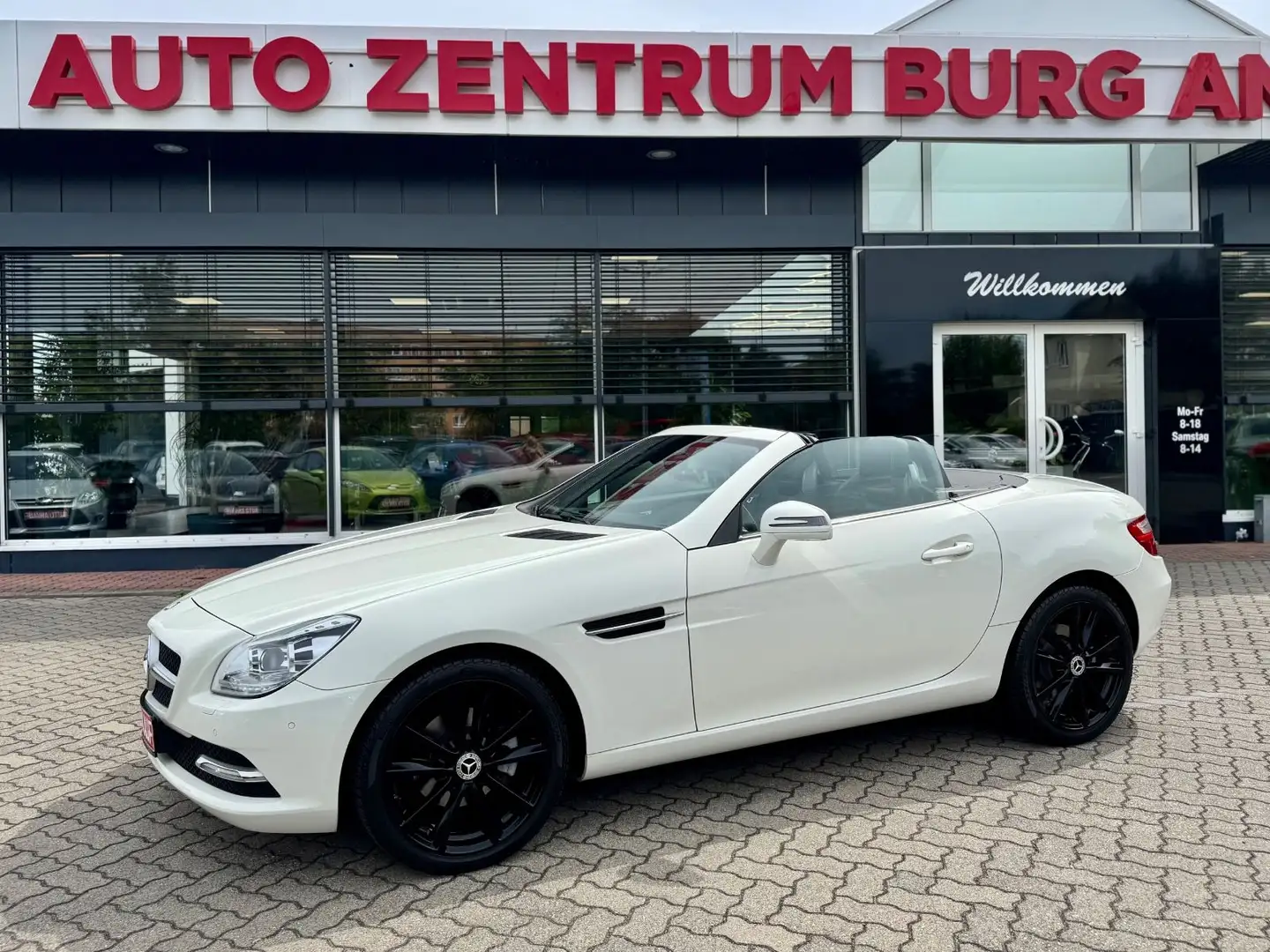 Mercedes-Benz SLK 200 Roadster BlueEffi Aut.Navi Leder BiXenon Білий - 2
