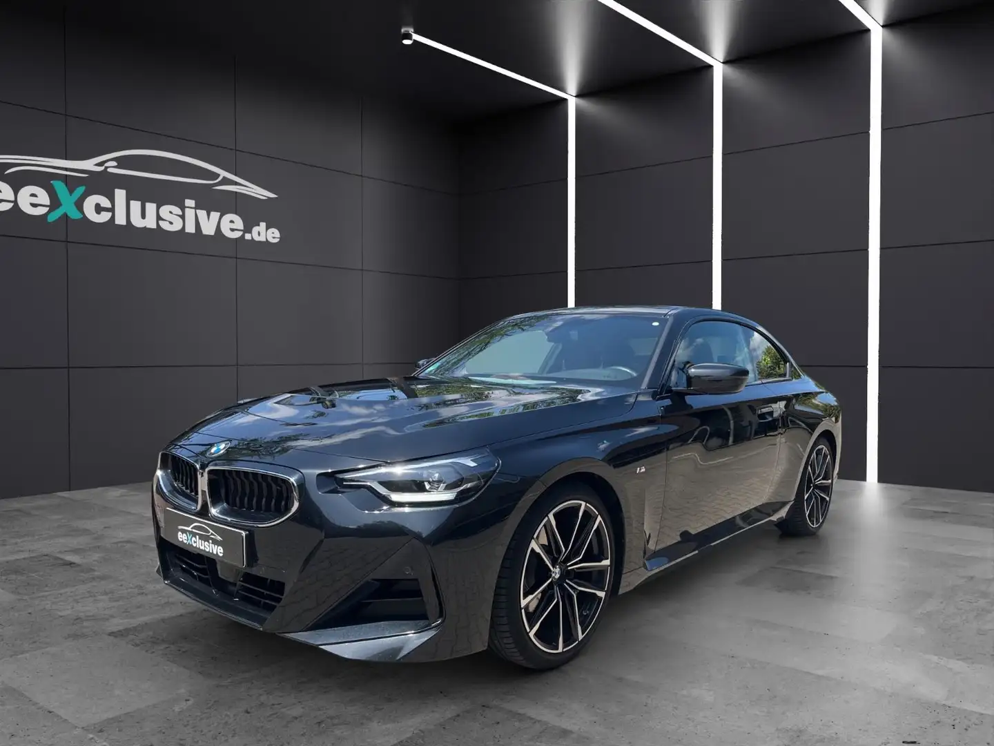 BMW 220 i Coupe M-Sport Schiebedach DAB+ 19" Noir - 1