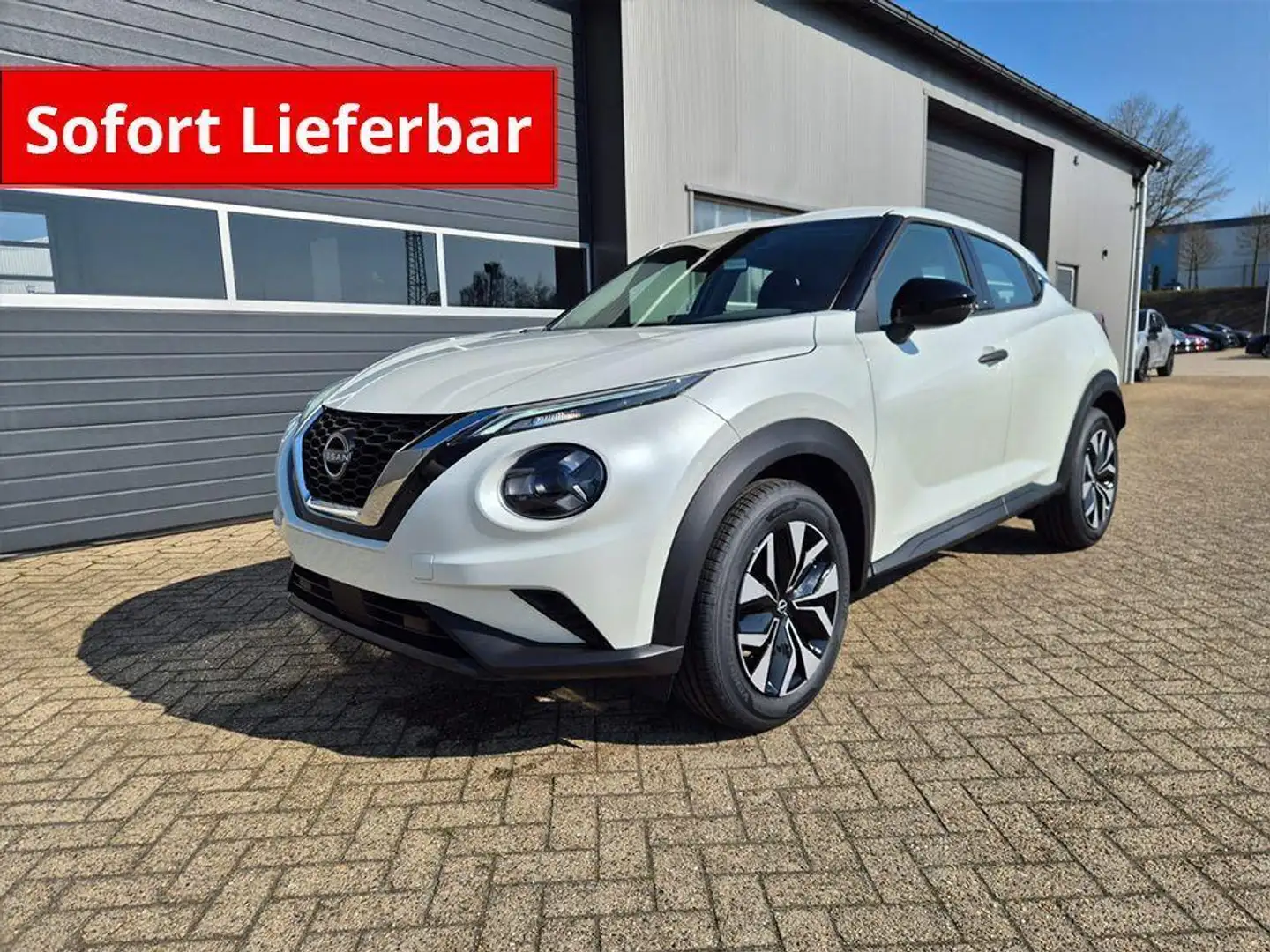 Nissan Juke 1.0 DIG-T 114PS Acenta Klimaautomatik Sitzheizu... Weiß - 1