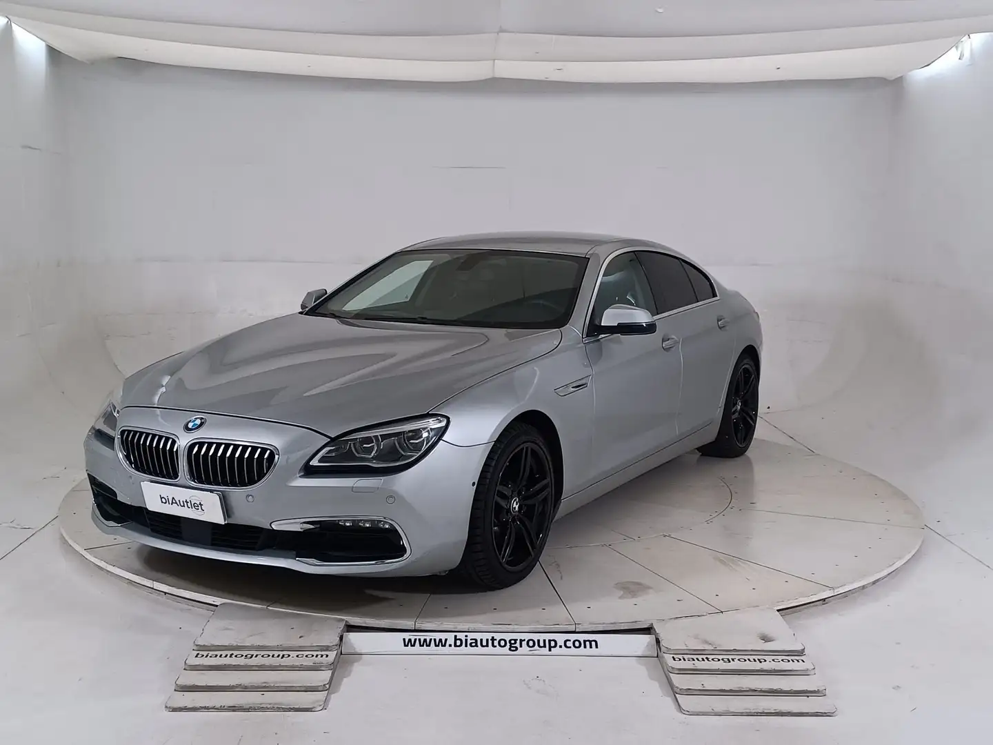 BMW 640 Serie 6 F06 2015 Gran Coupe Di 640d Gran Coupe xd Gris - 1