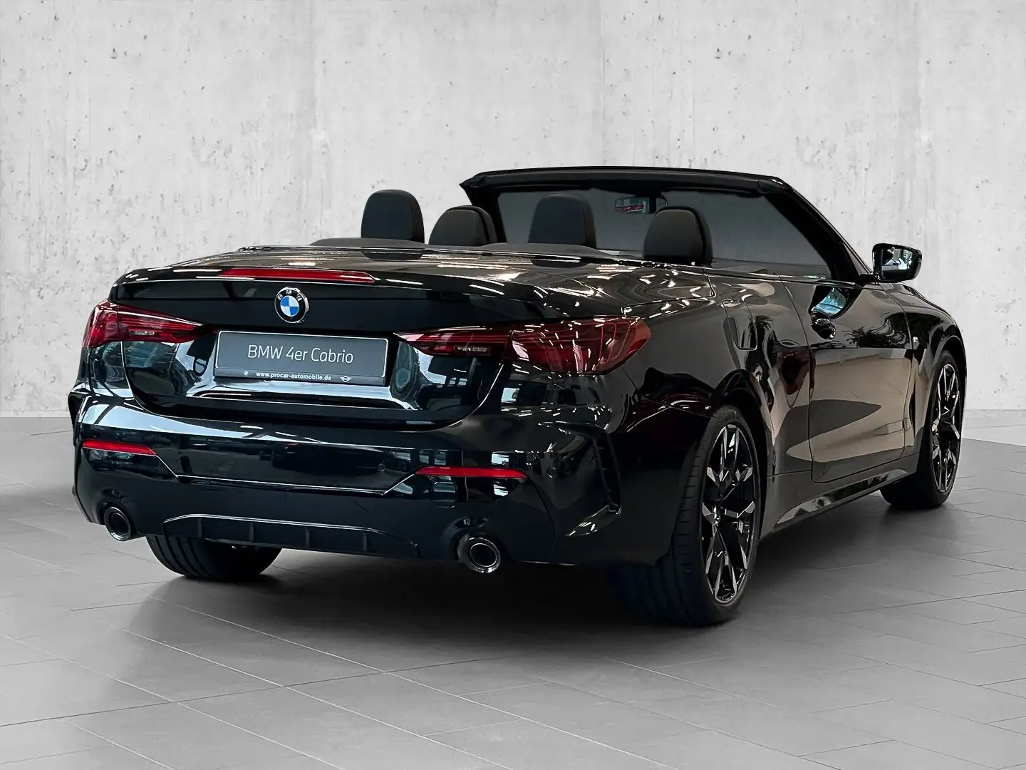 BMW 420 i M-Sport ACC RFK NAVI LED PA+ DA DAB 19" Schwarz - 2