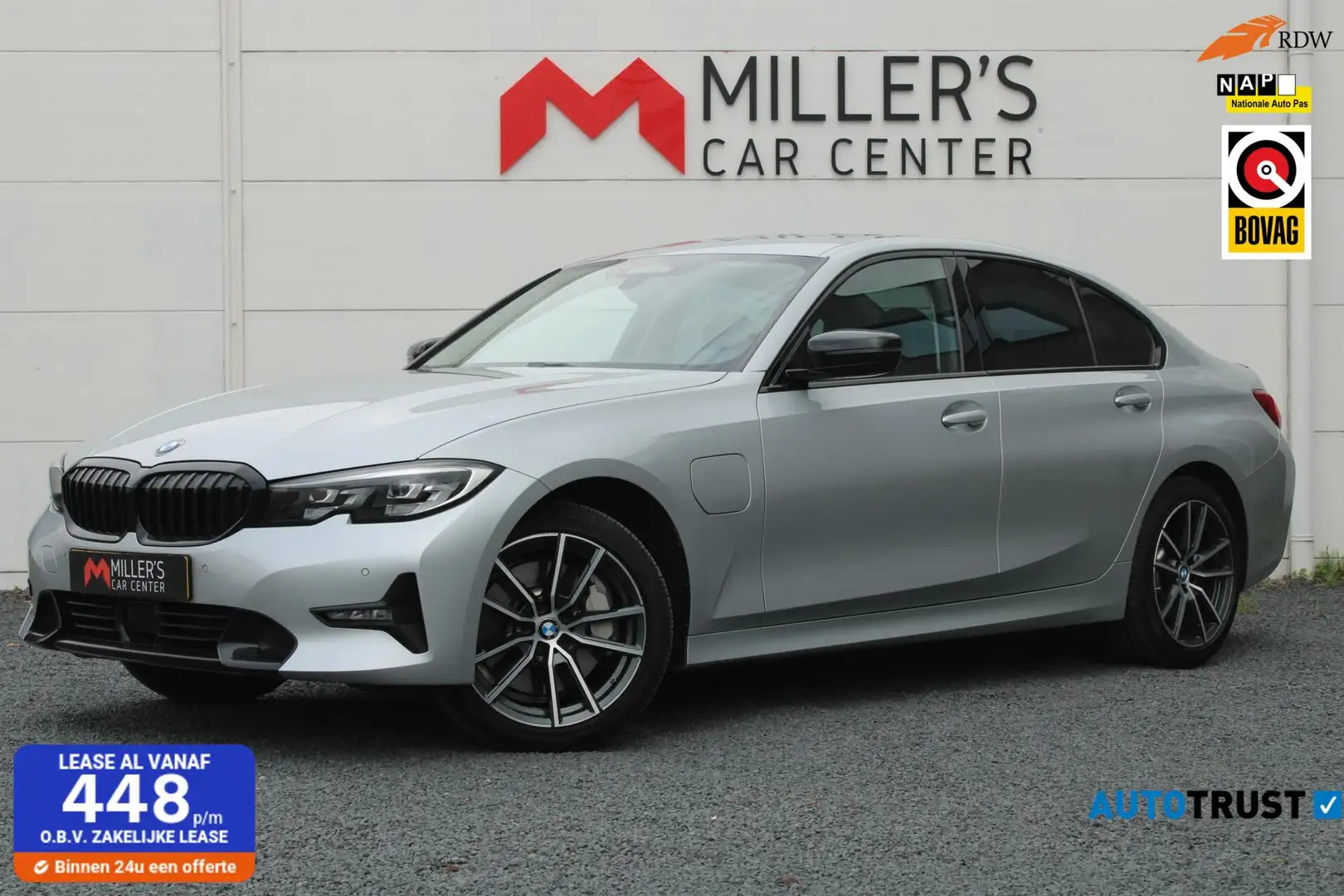 BMW 330 3-serie 330e eDrive SPORTSTOELEN CARPLAY ACC DODEH Gris - 1