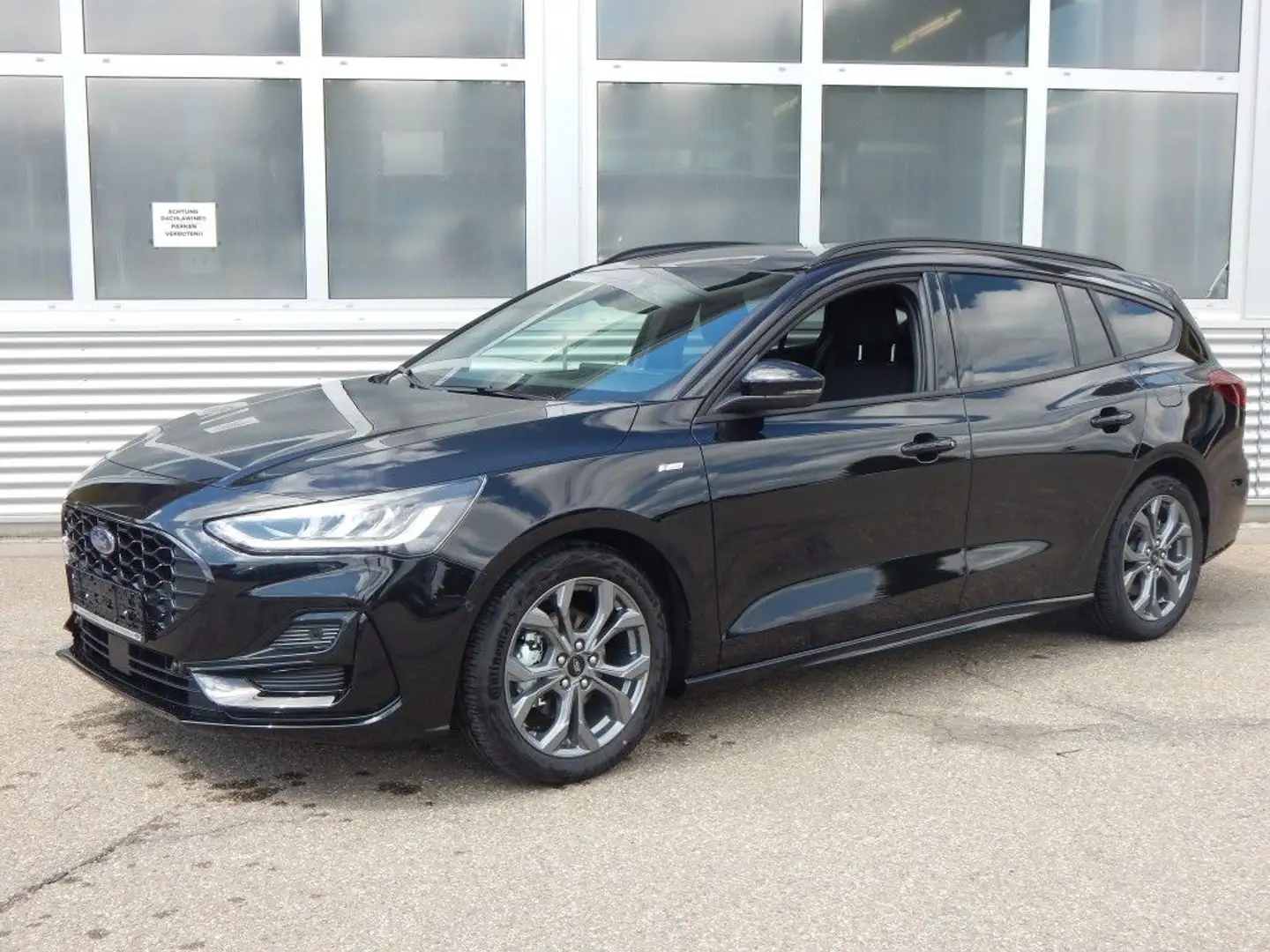 Ford Focus Turnier 1.0 EcoBoost Hybrid ST-LINE Schwarz - 1