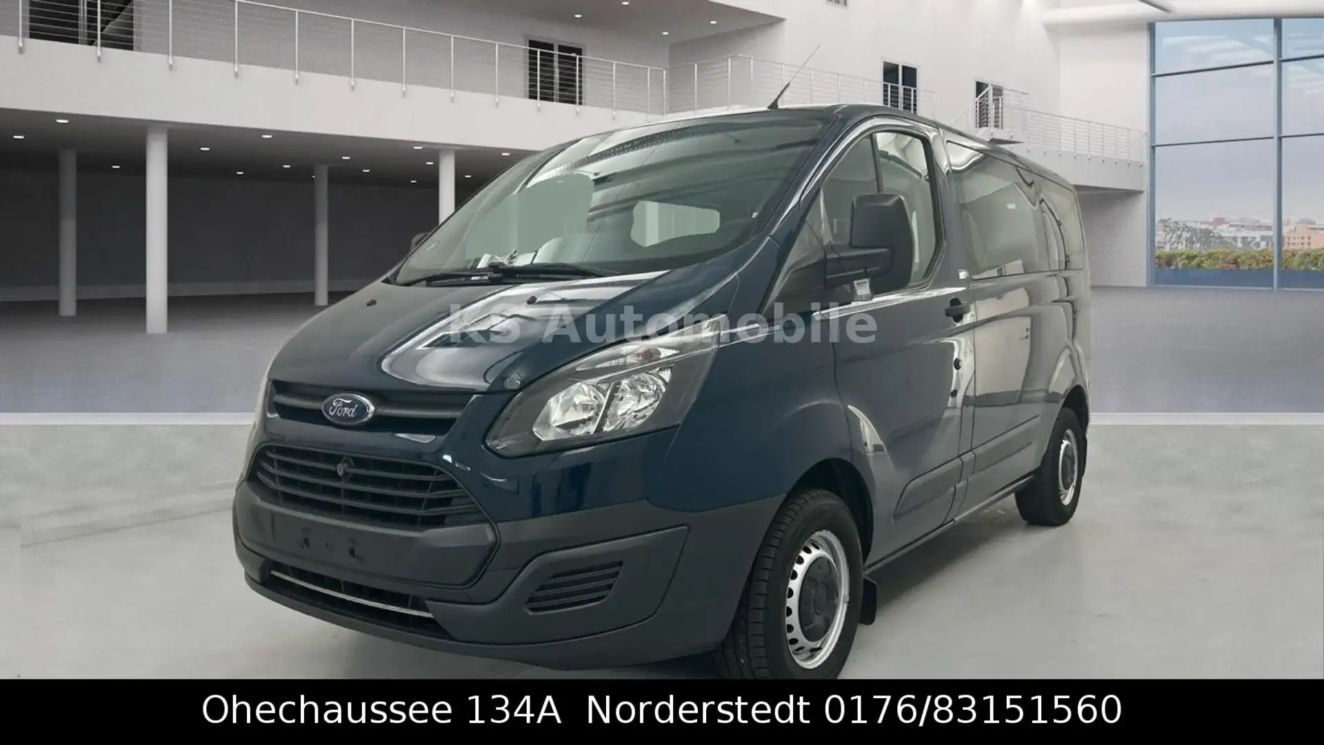 Ford Transit /Tourneo 310 Behindertengerechte Rampe Blau - 1