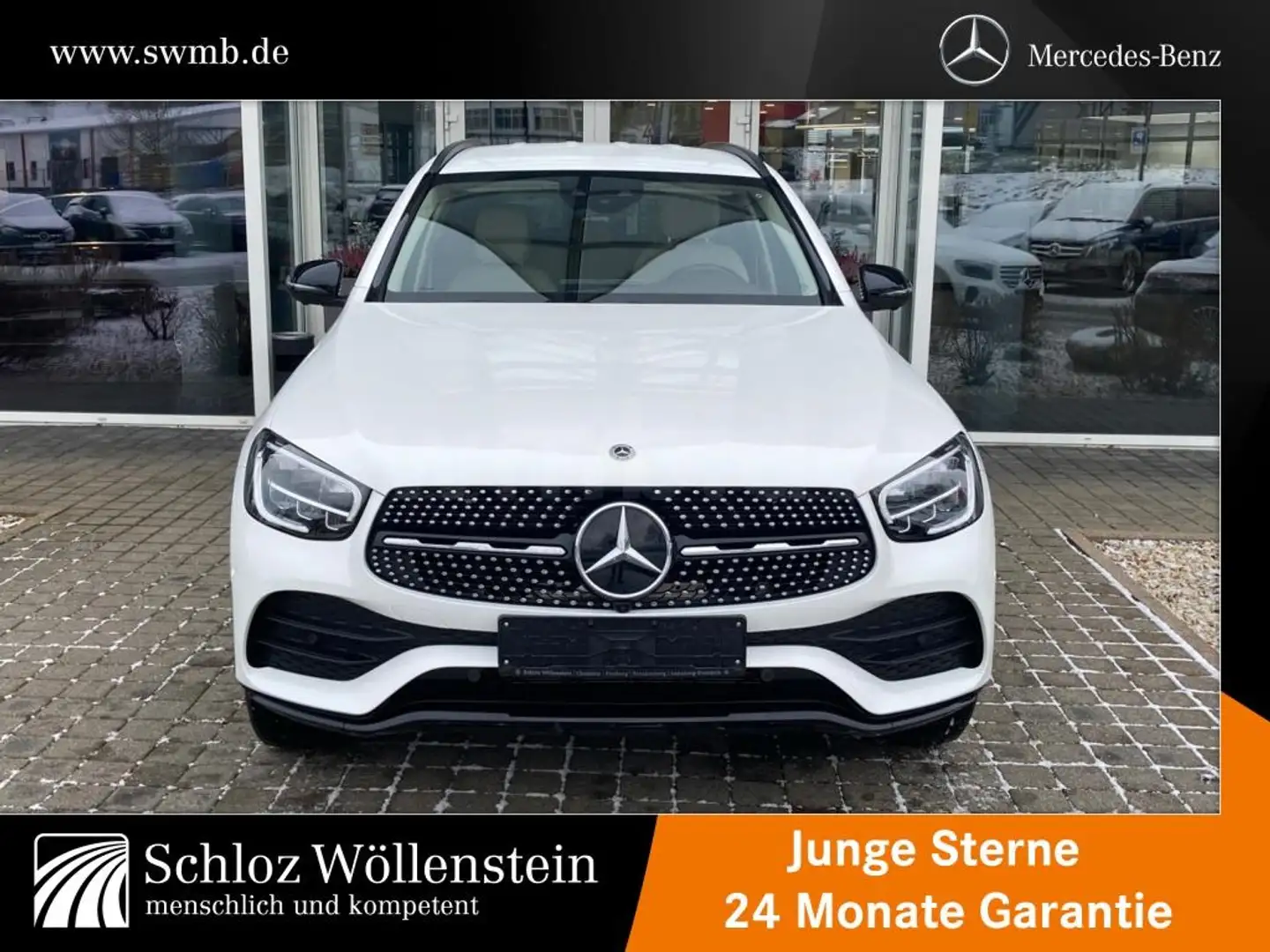Mercedes-Benz GLC 300 de 4M AMG/Night/LED/AHK/DISTRONIC/360Cam Weiß - 2