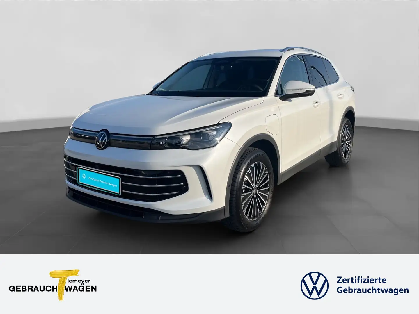 Volkswagen Tiguan 1.5 TSI eHYBRID 272PS ELEGANCE MATRIX AHK Weiß - 1