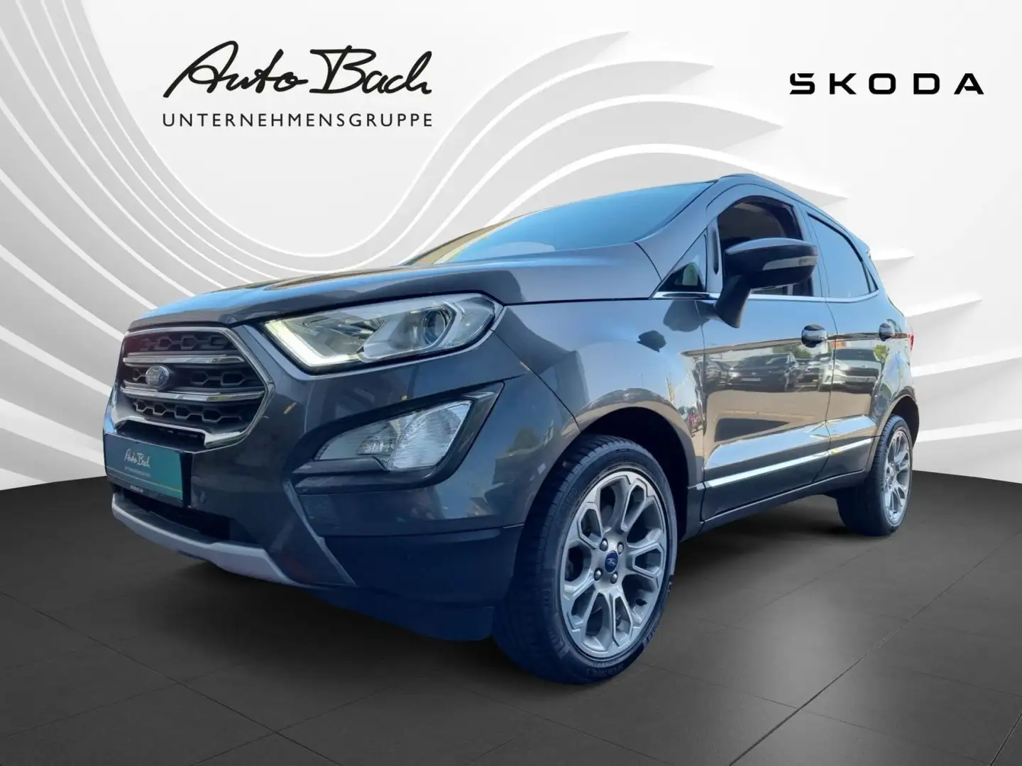 Ford EcoSport Titanium 92 kW Grau - 1