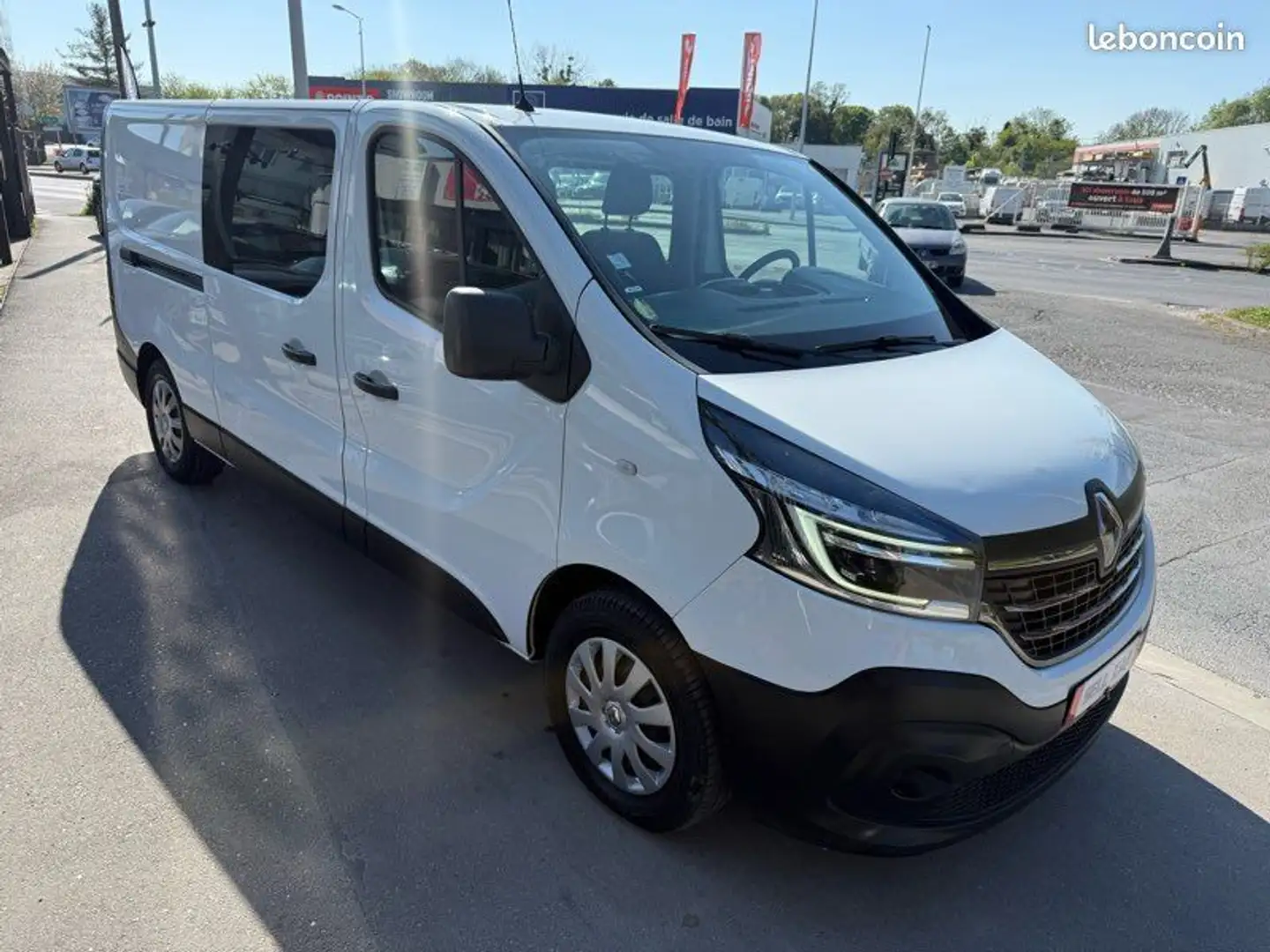 Renault Trafic Cab approfondie 1.6 dci 95 Grand confort 6 places Blanc - 2