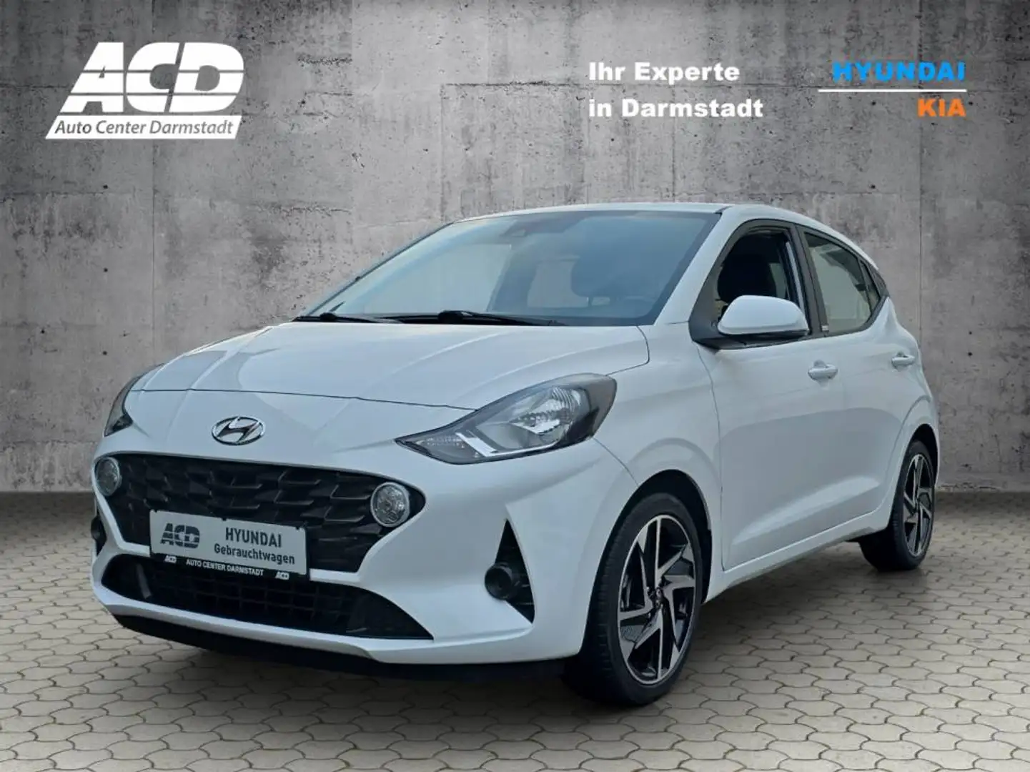 Hyundai i10 1,0 TREND * CARPLAY*SITZHEIZUNG*KLIMA*16ZOLL Biały - 1